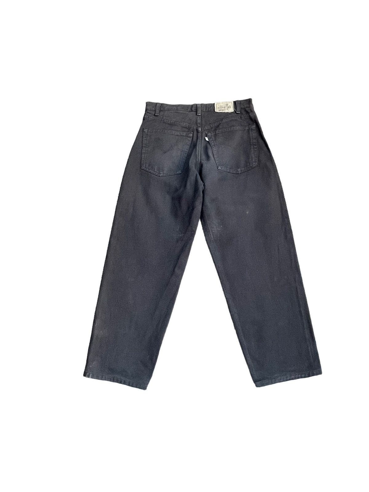 Levi's Vintage Rare Black Levis Silver tab Baggy Size US 34 / EU 50 - 6 Thumbnail
