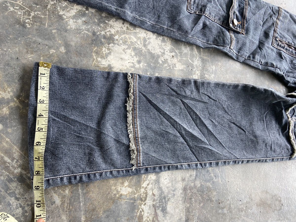 If Six Was Nine × Japanese Brand Crazy Design Cargo Denim Size US 26 / EU 42 - 11 Thumbnail