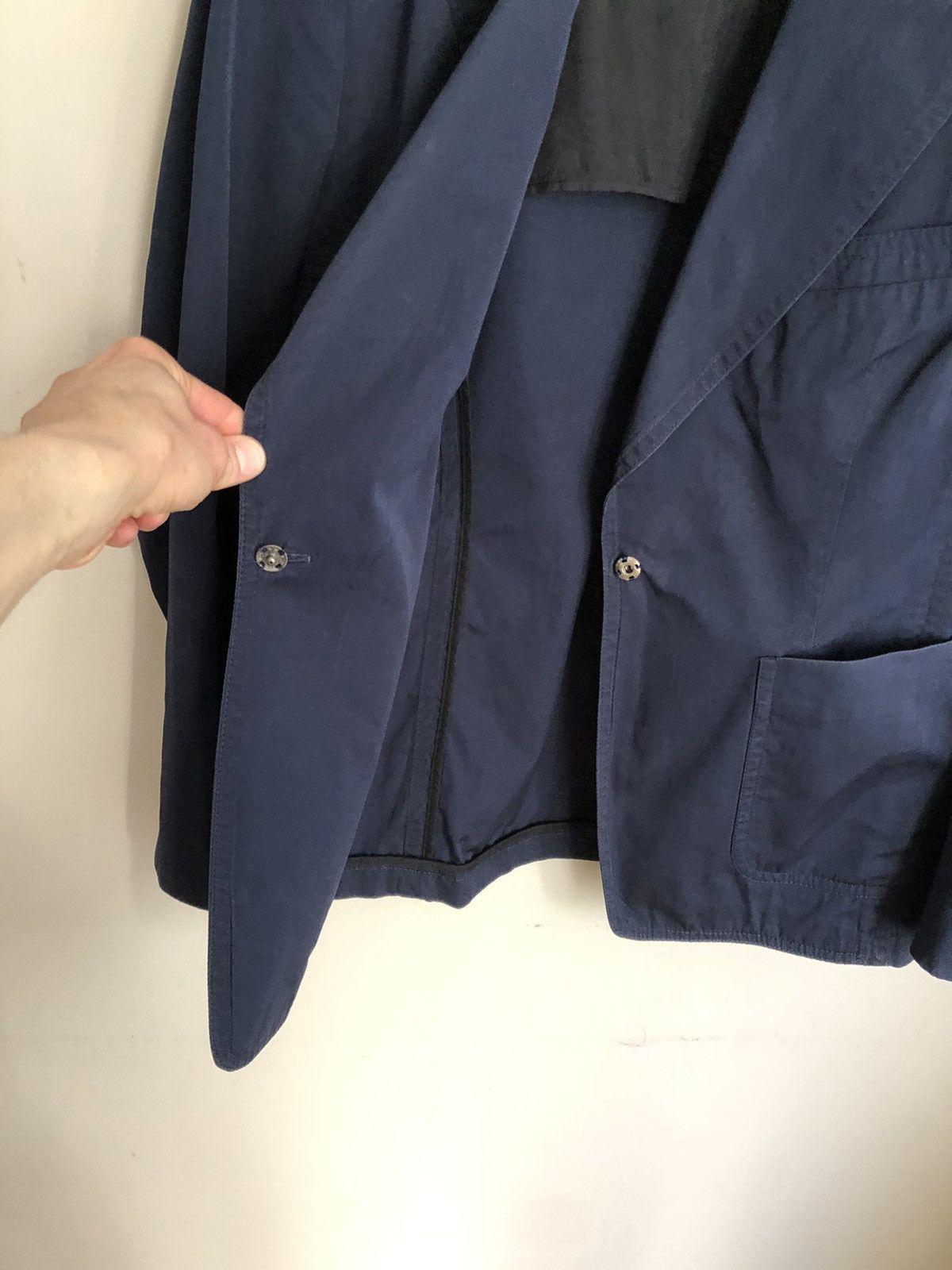 Dries Van Noten Dries Van Noten Vintage Single Snap Button Blazer Size S / US 4 / IT 40 - 17 Thumbnail