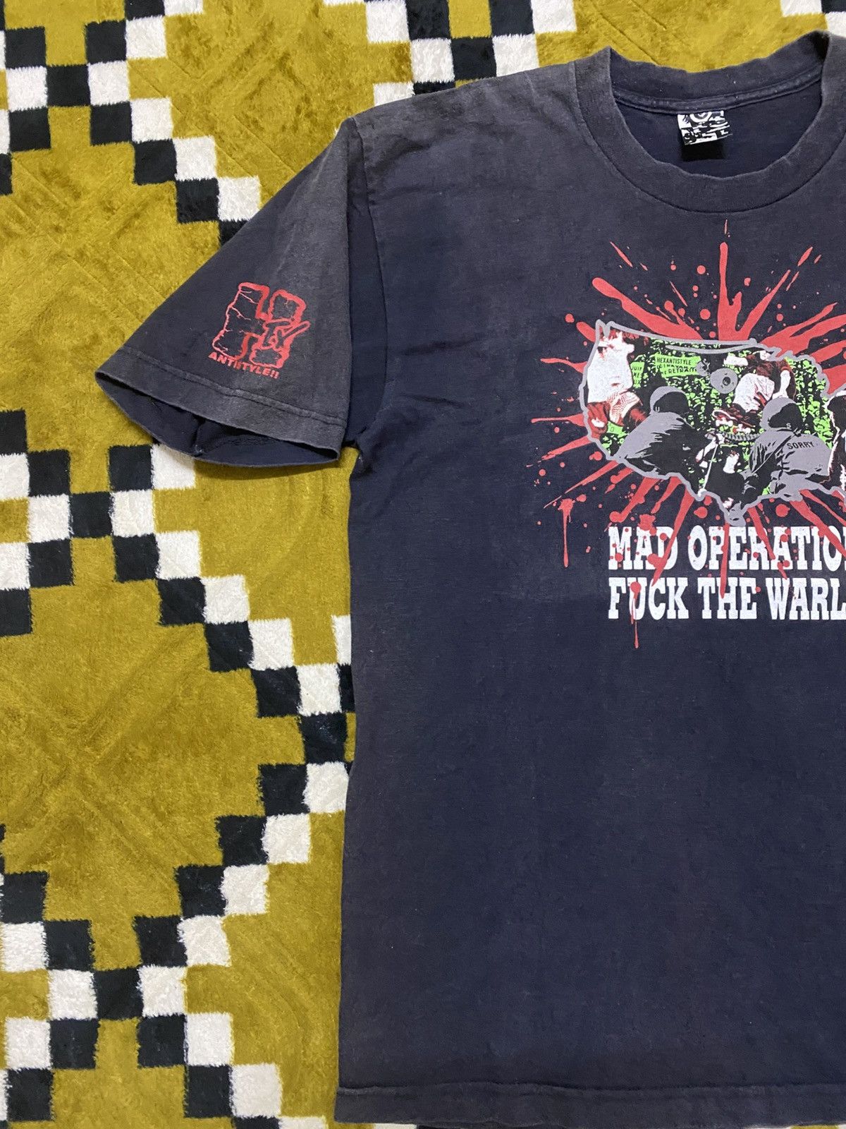 Hex Antistyle × Vintage Vintage Hex Antistyle ‘Mad Operation’ Tshirt Size US L / EU 52-54 / 3 - 3 Thumbnail