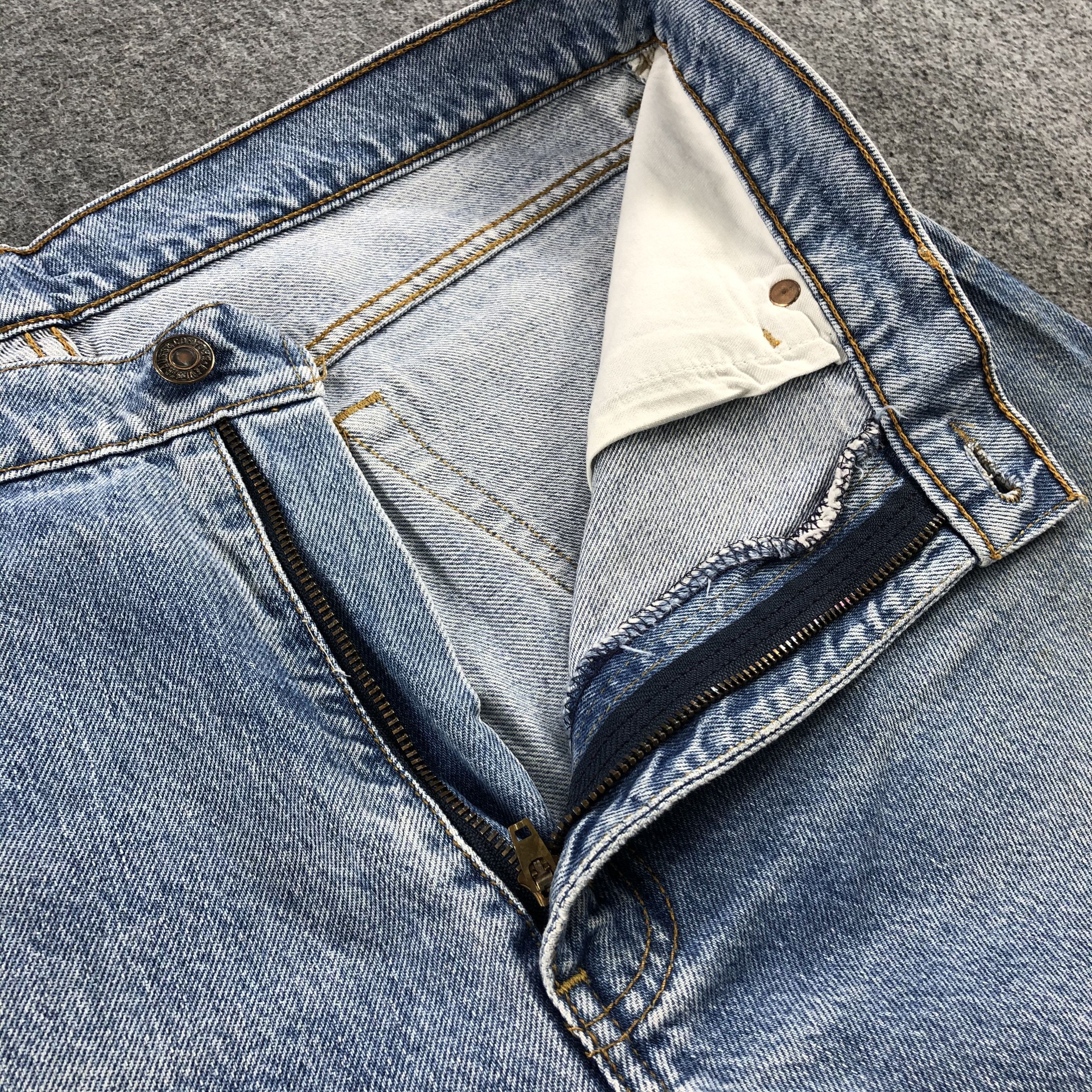 Levi's Vintage 90s Blue Wash Levis 616 Jeans-J1736 Size US 35 - 8 Thumbnail