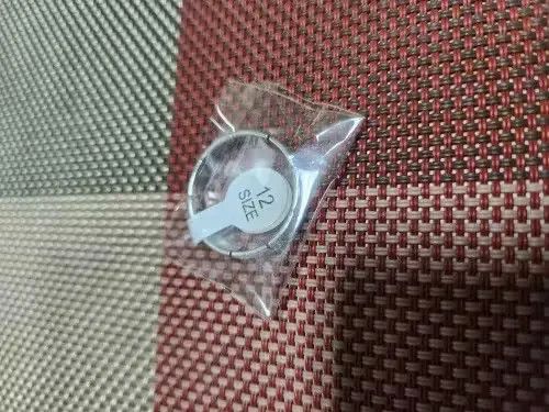 Other Silver Color Geometry Line Ring Size ONE SIZE - 2 Thumbnail