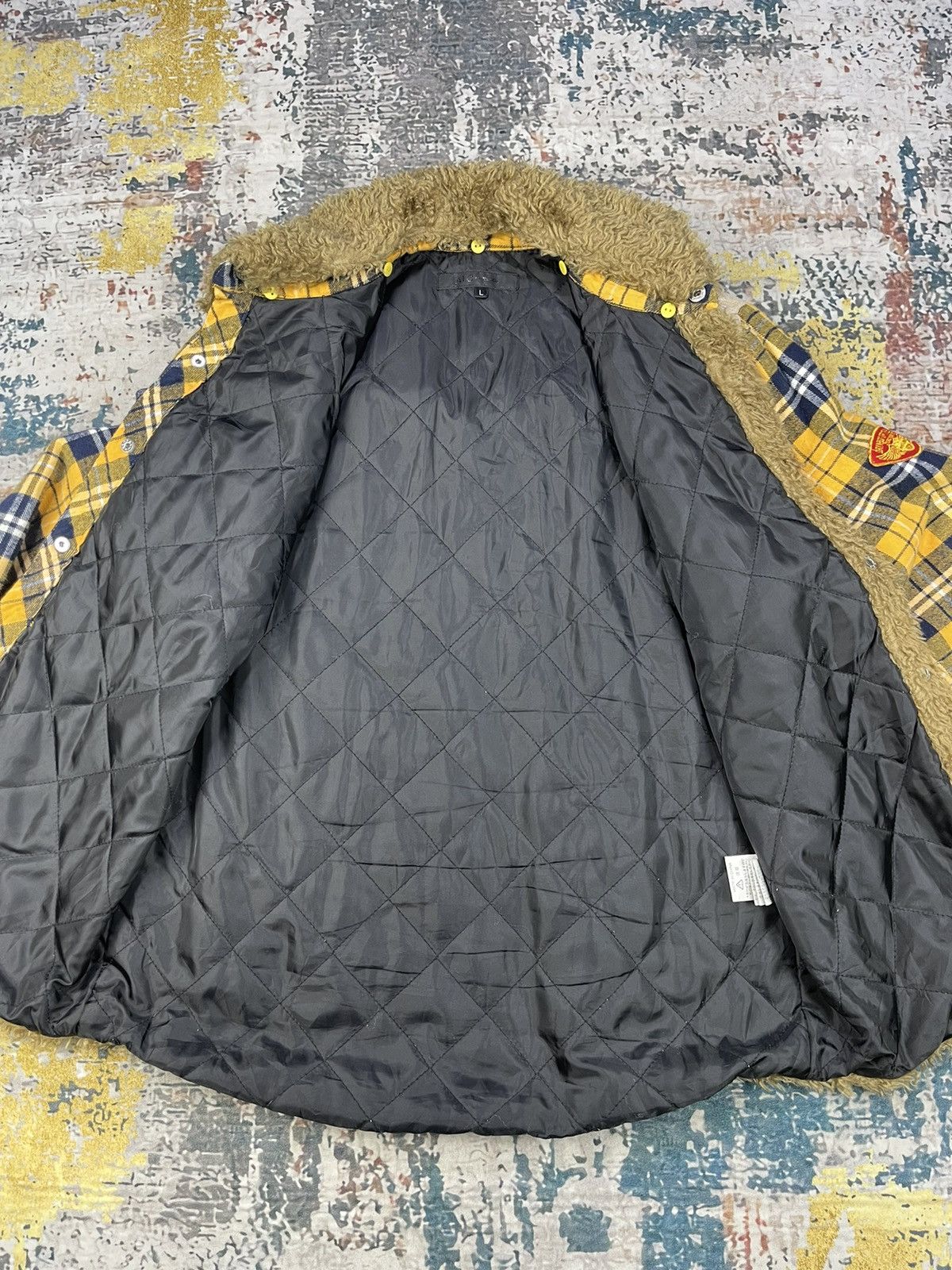 In The Attic ATC + In The Attic Plaid Tartan Flannel Sherpa Edge Jackets Size US M / EU 48-50 / 2 - 8 Thumbnail