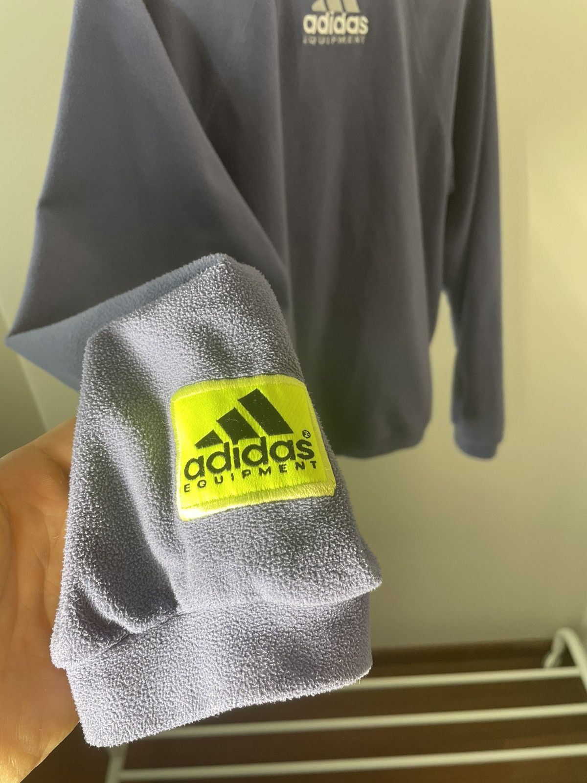 Adidas × Equipment × Vintage Adidas Equipment Fleece Size XS / US 0-2 / IT 36-38 - 6 Thumbnail