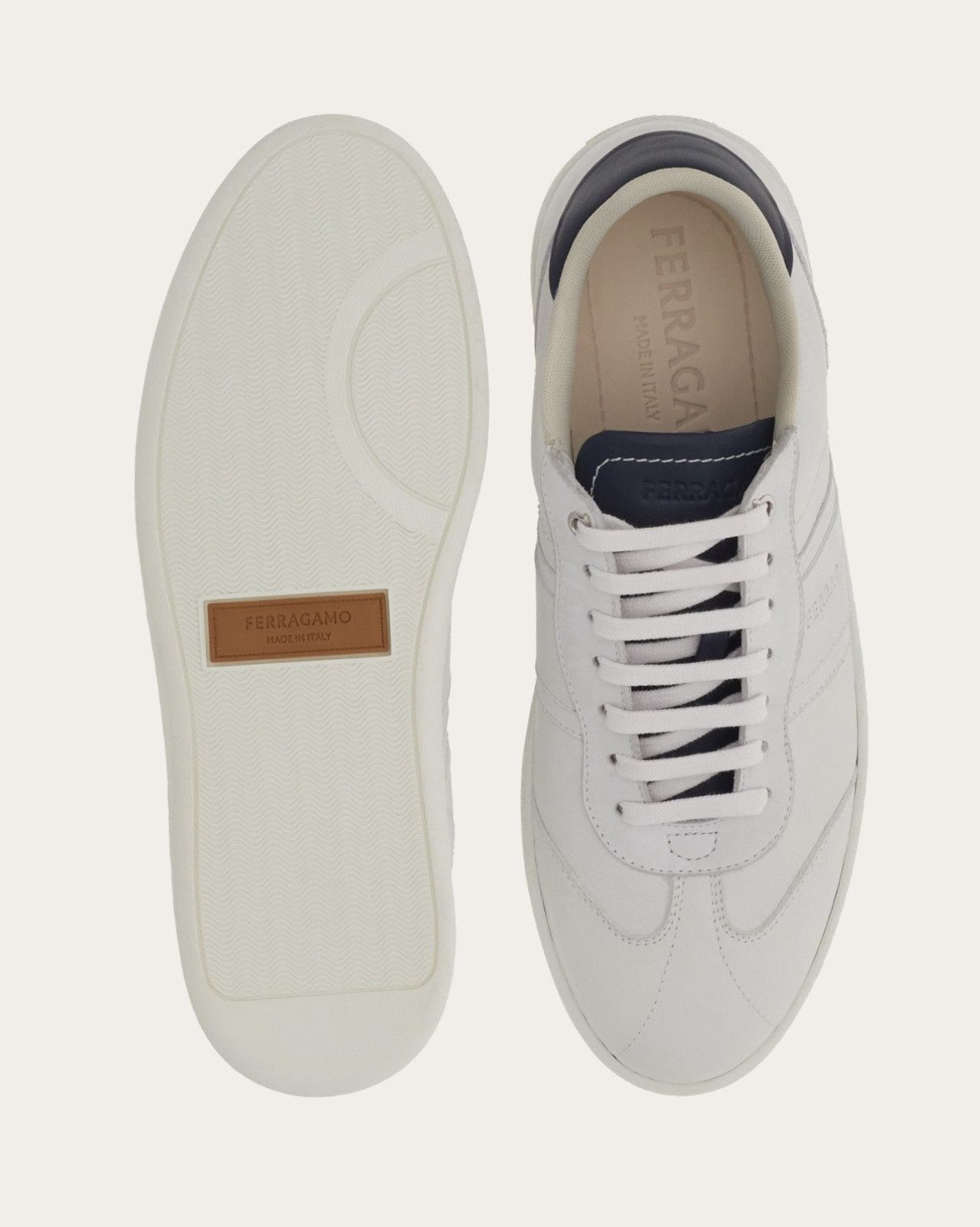 Salvatore Ferragamo Ferragamo Low top sneaker with signature Achille Size US 7.5 / EU 40-41 - 3 Thumbnail