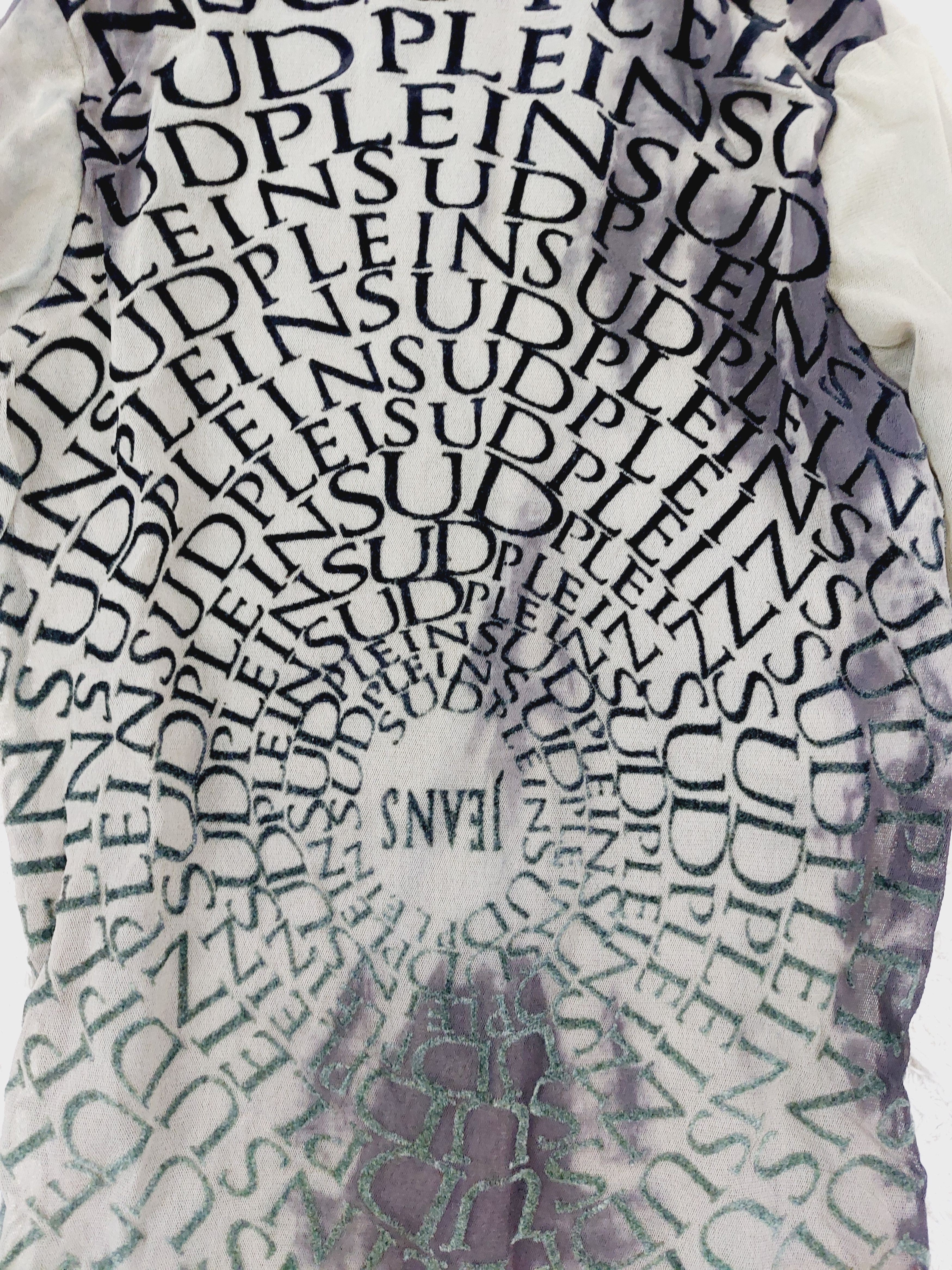 plein sud Plein Sud Faycal Optical Illusion Trompe L’Oeil Mesh Top Size S / US 4 / IT 40 - 3 Thumbnail