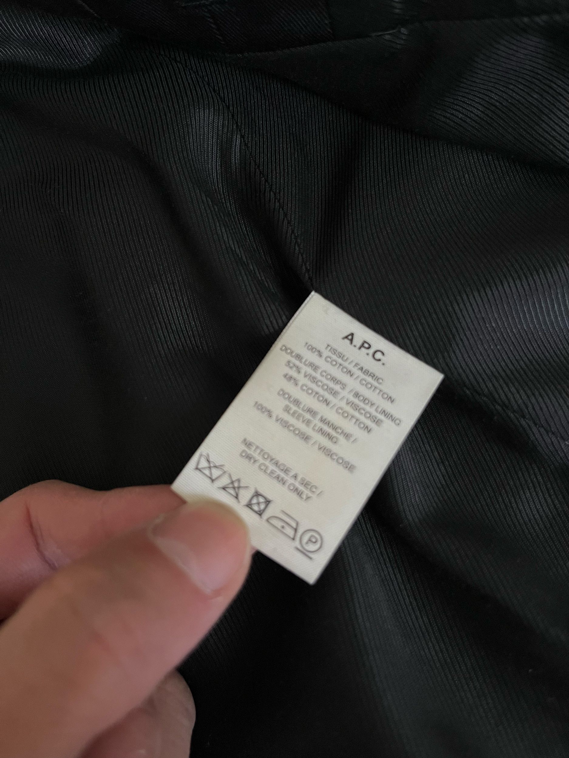 A.P.C. APC Dark Navy Blazer Size 34R - 8 Thumbnail