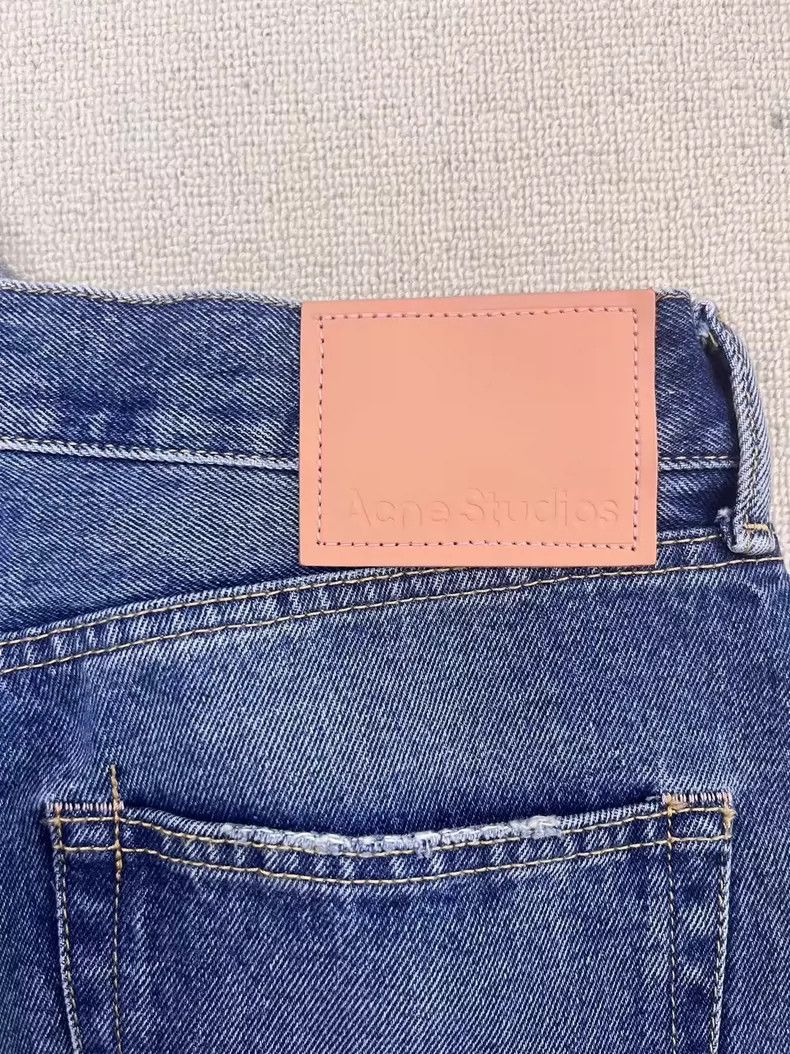 Acne Studios Acne Studios Weila Heavy Industry washed buttoned high-wai Size US 32 / EU 48 - 3 Thumbnail