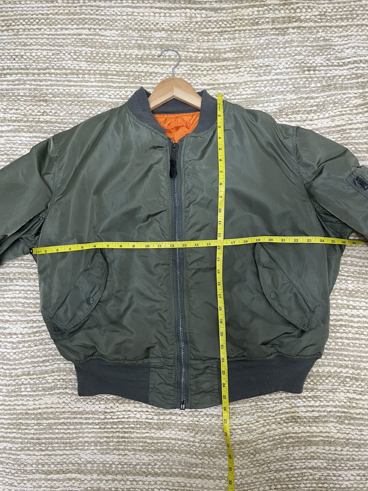 Alpha Industries Vintage Alpha Industries MA-1 Flight Bomber Jacket Size US XL / EU 56 / 4 - 11 Thumbnail