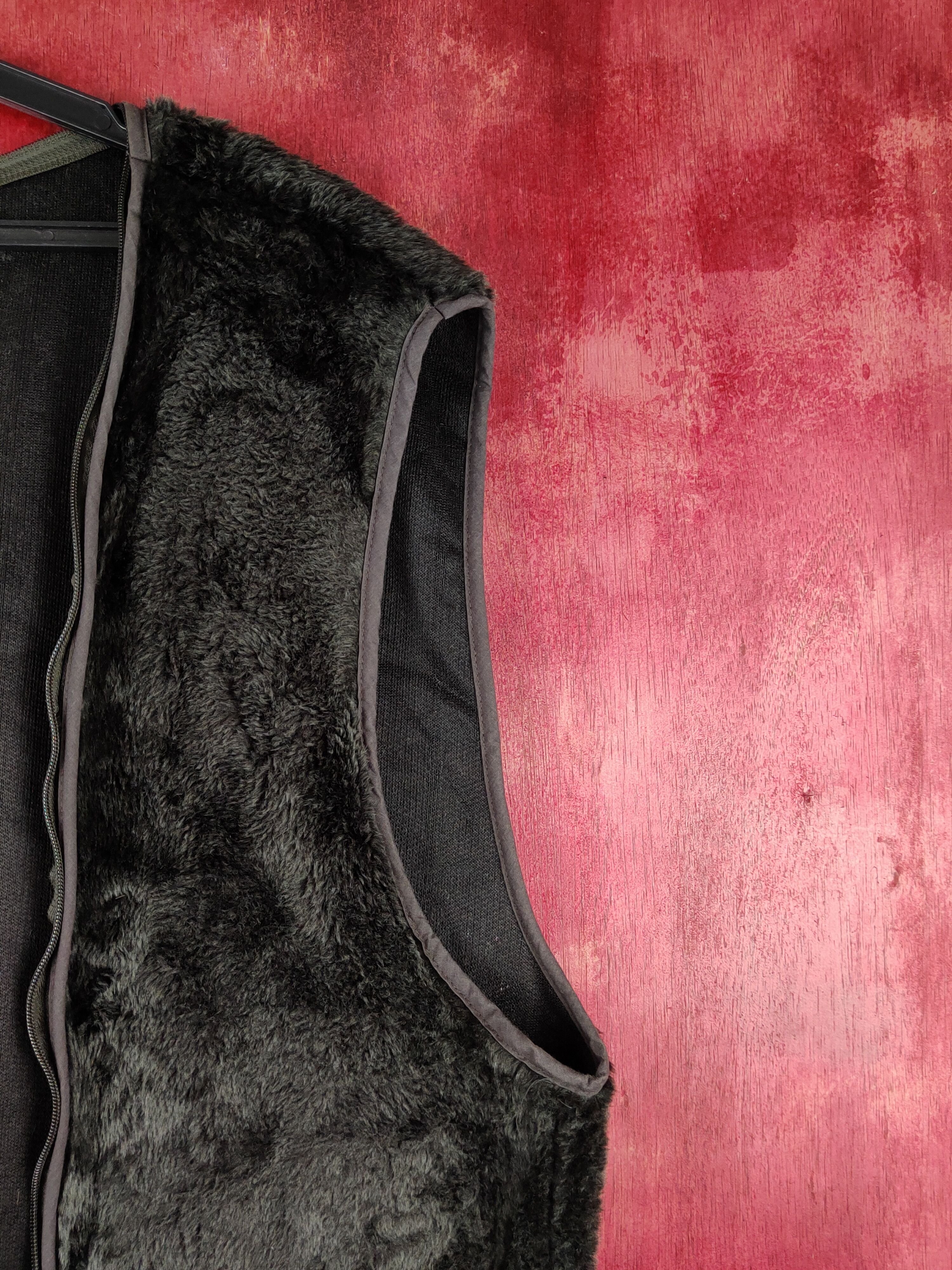 Japanese Brand Japanese Brand Dark Brown Fur Mohair Knitwear Vests #S1473 Size US L / EU 52-54 / 3 - 6 Thumbnail