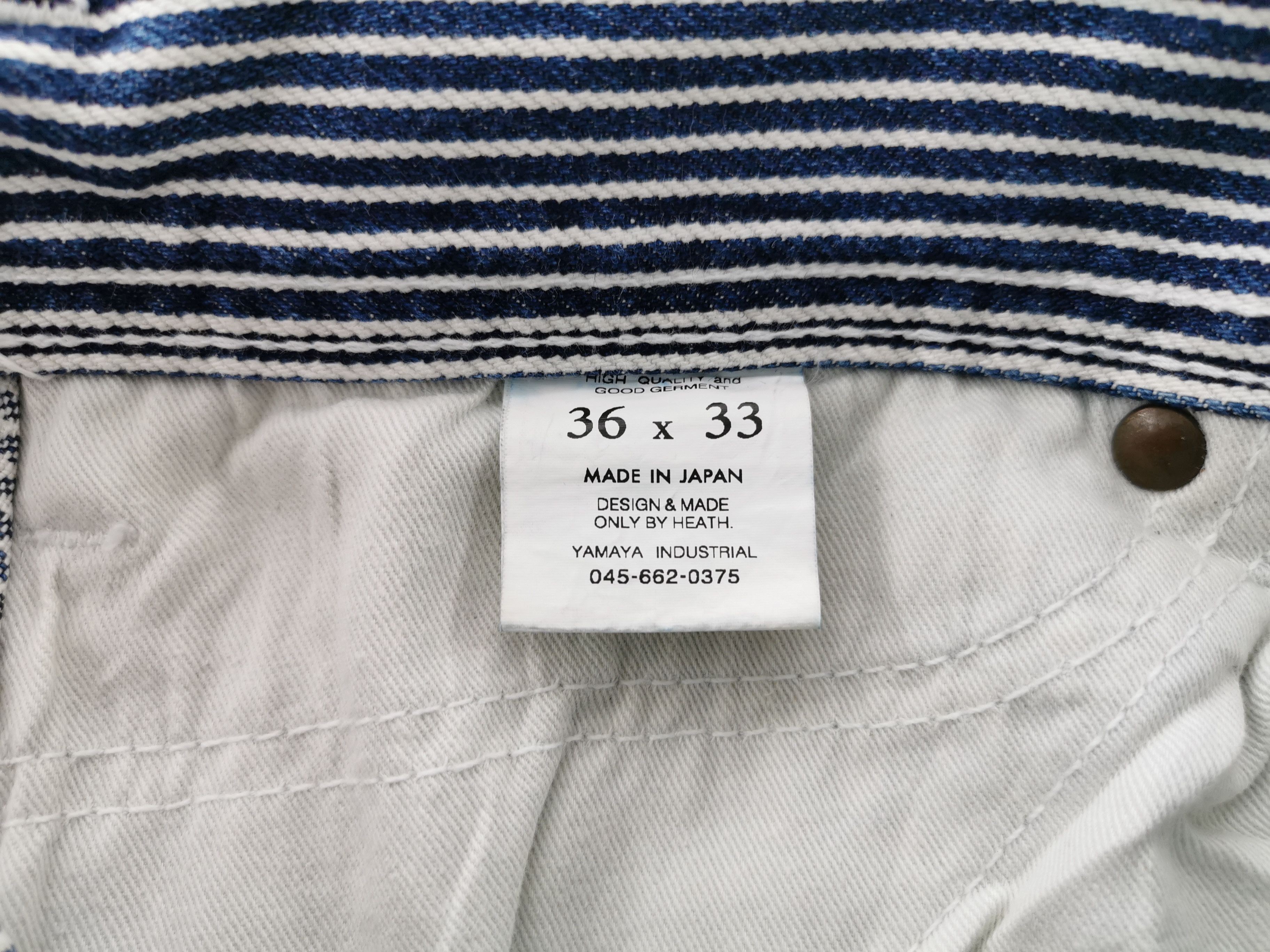 Vintage Blue Port Hickory Japenese Denim Made In Japan Size 38/36x33 Size US 38 / EU 54 - 9 Thumbnail