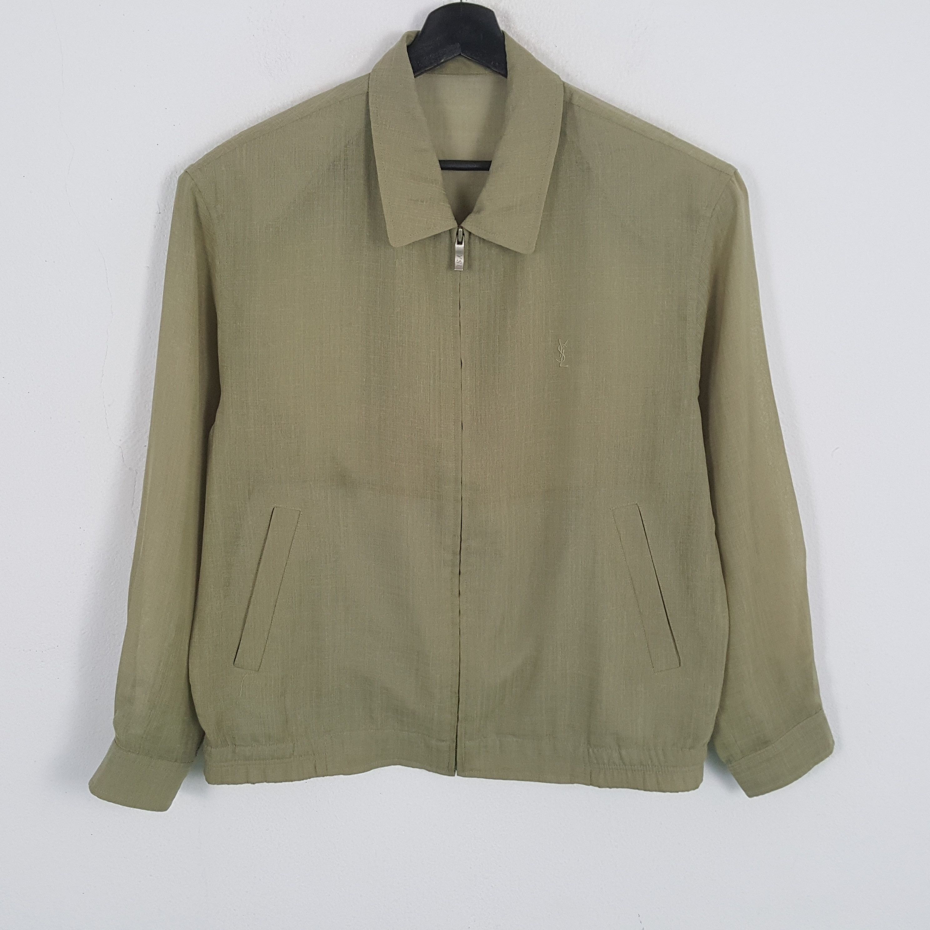 Vintage × Yves Saint Laurent YVES SAINT LAURENT Luxury Brand Jacket Size US L / EU 52-54 / 3 - 1 Thumbnail