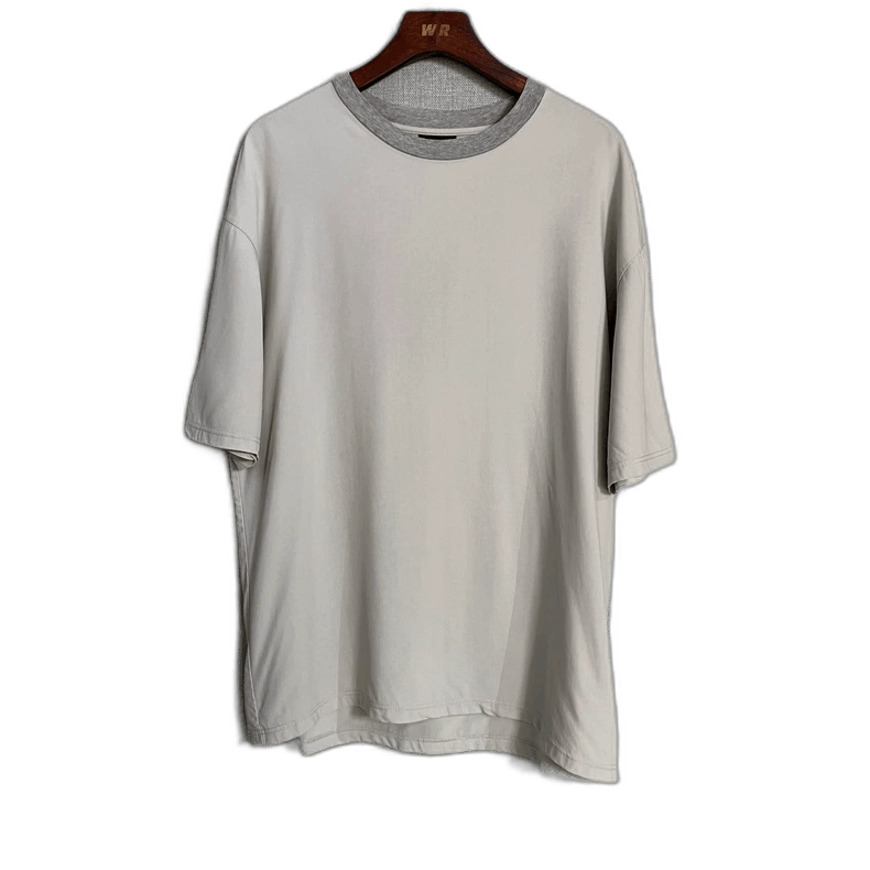 Lanvin Lanvin Gray White Short Sleeve Top Size US S / EU 44-46 / 1 - 1 Thumbnail