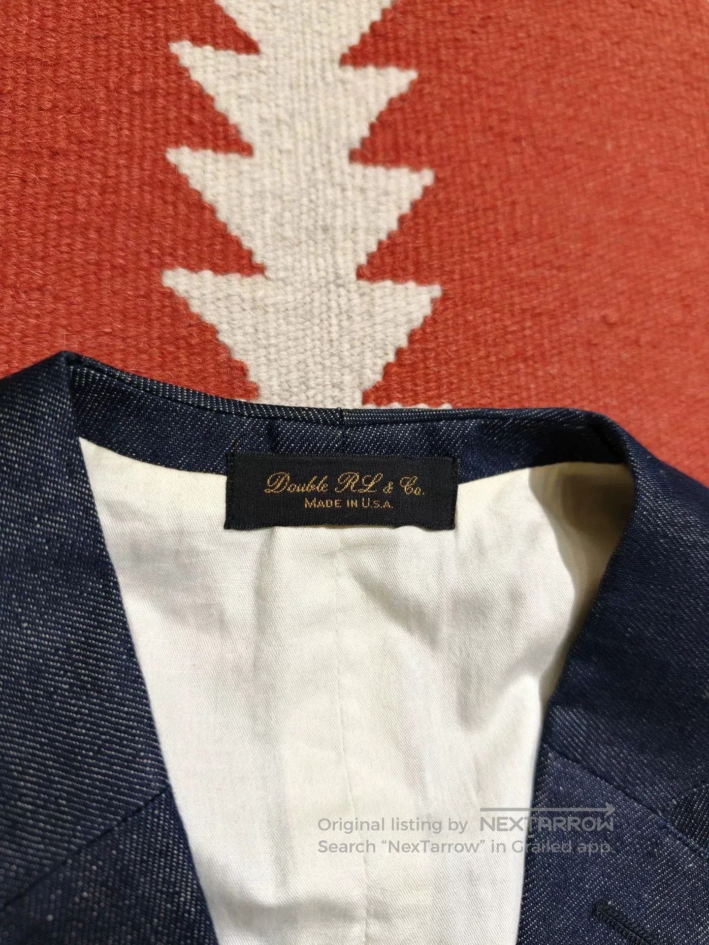 RRL Ralph Lauren RRL Double RL Denim Western Vest. Size US M / EU 48-50 / 2 - 3 Thumbnail
