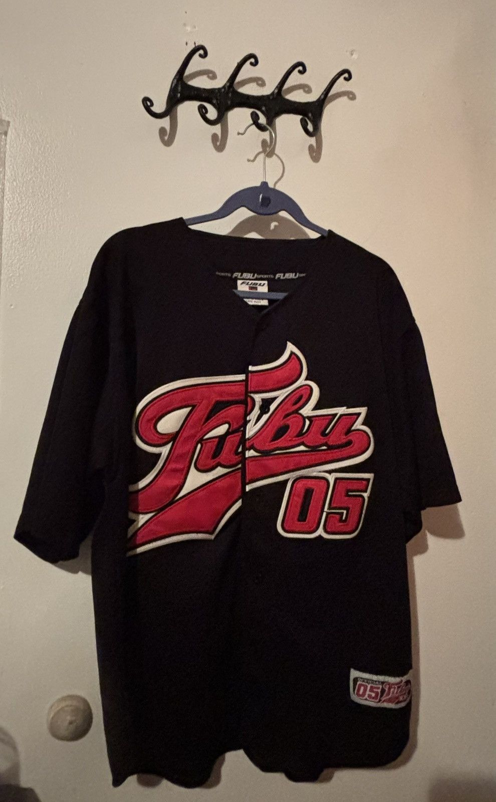 Fubu Vintage Fubu 05 Black & Red Jersey Size US L / EU 52-54 / 3 - 1 Thumbnail