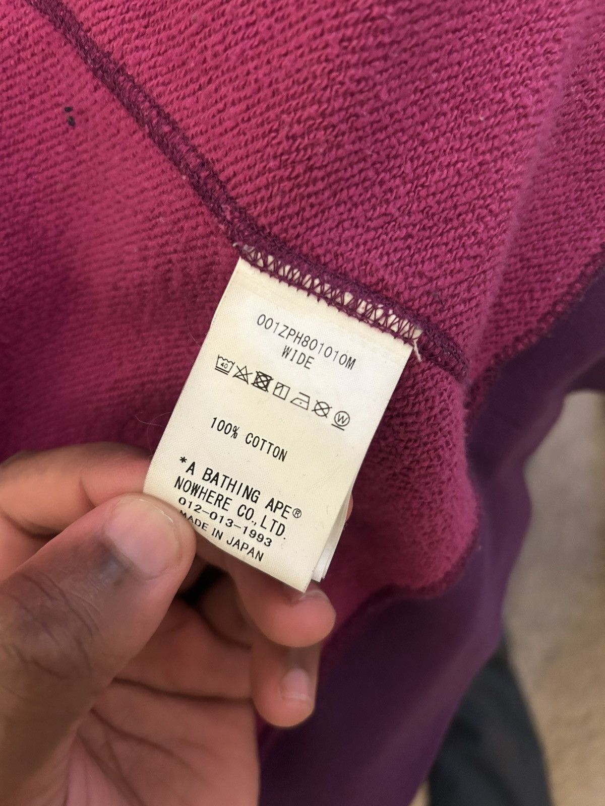 Bape BAPE Hoodie Size US XL / EU 56 / 4 - 5 Thumbnail