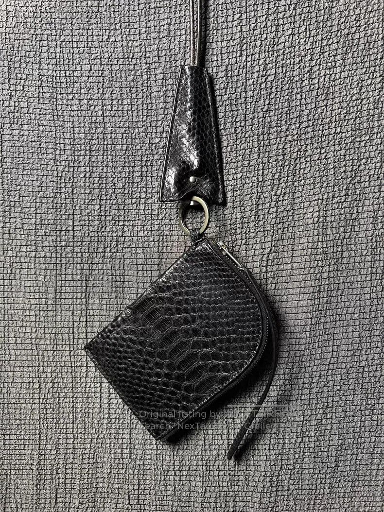 Rick Owens Rick Owens Rare Snake Skin Neck Wallet Size ONE SIZE - 1 Thumbnail