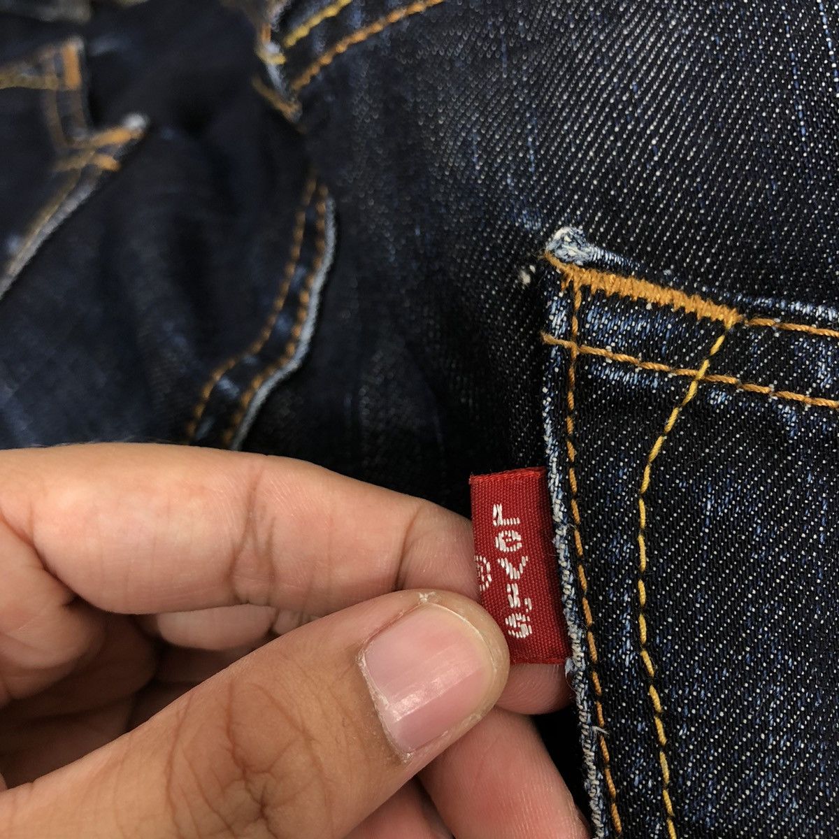 Levi's 🔥90’s Vintage Levi’s Denim Jeans Straight Cut Size US 32 / EU 48 - 15 Thumbnail
