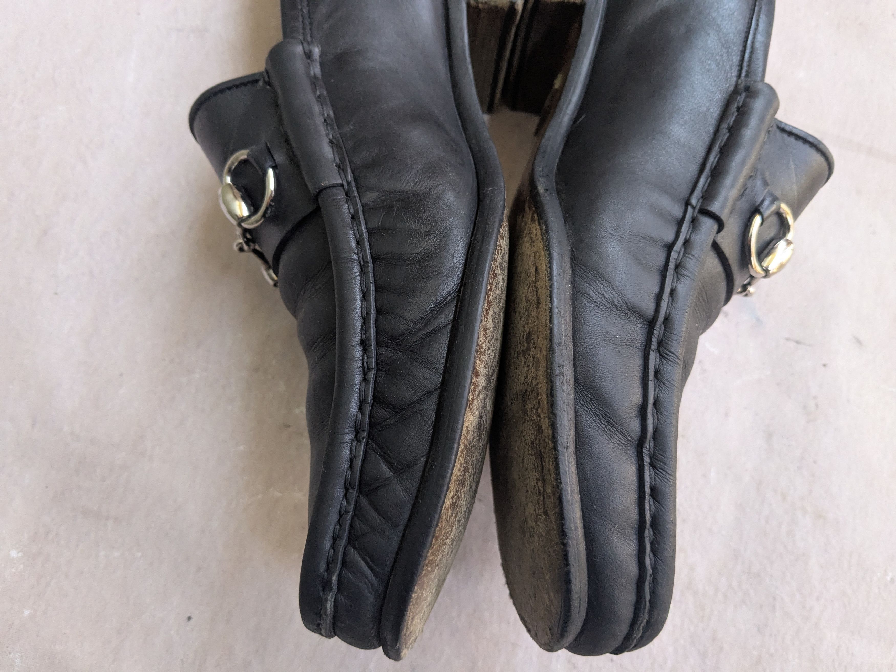 Gucci Gucci Horsebit Loafers Black 10 D Leather Snaffle Tom Ford Size US 10 / EU 43 - 9 Thumbnail
