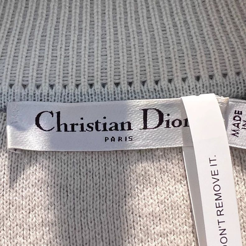 Dior Dior gray number 8 knit sweater Size US S / EU 44-46 / 1 - 5 Thumbnail
