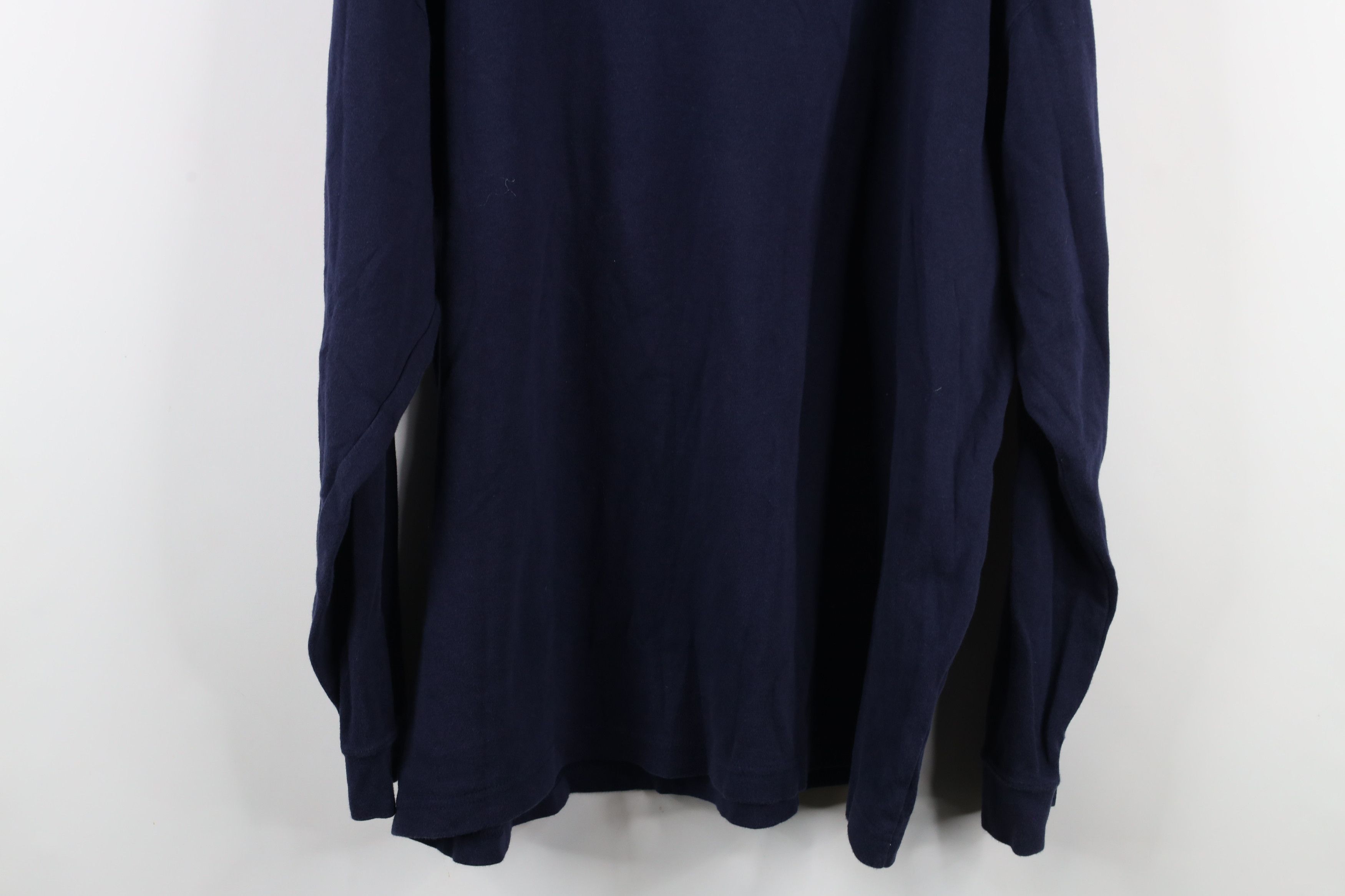 Reebok × Vintage Vintage 90s Reebok Logo Mock Neck Long Sleeve T-Shirt Size US XXL / EU 58 / 5 - 11 Thumbnail