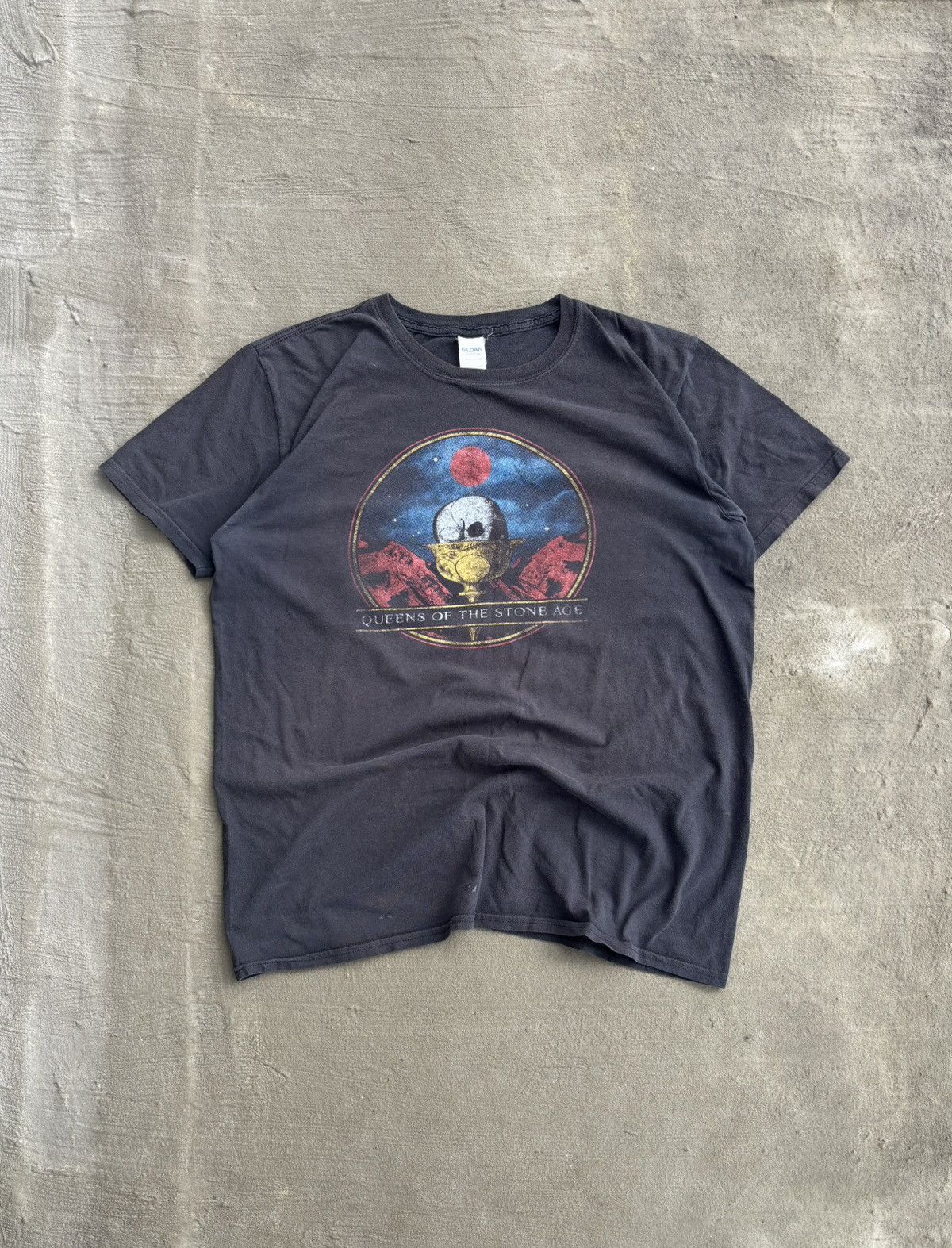Vintage queens of the stone age like clockwork t shirt merch Size US L / EU 52-54 / 3 - 1 Thumbnail
