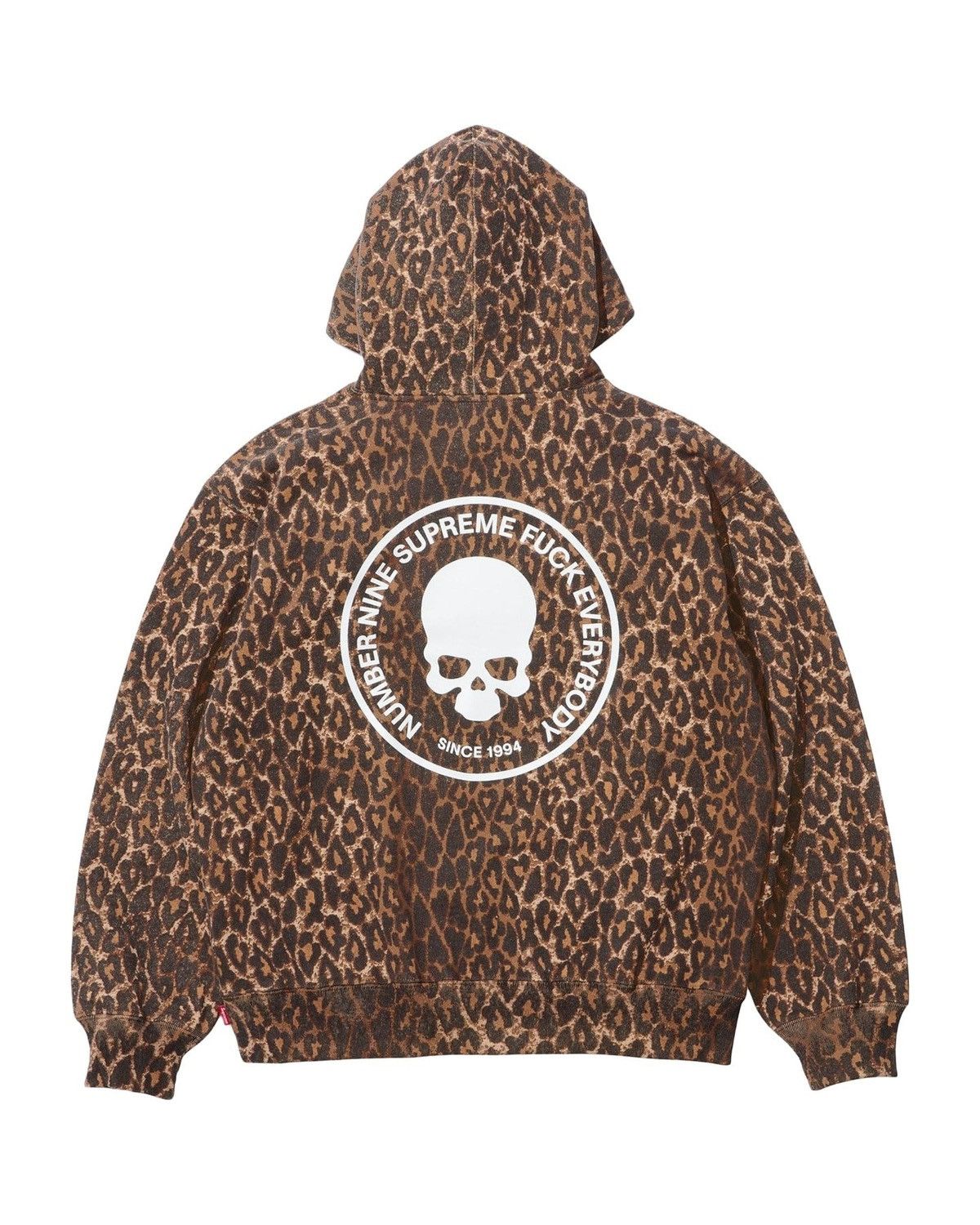 Number (N)ine × Supreme Supreme Number (N)ine Hooded Sweatshirt Leopard XXL Size US XXL / EU 58 / 5 - 2 Thumbnail