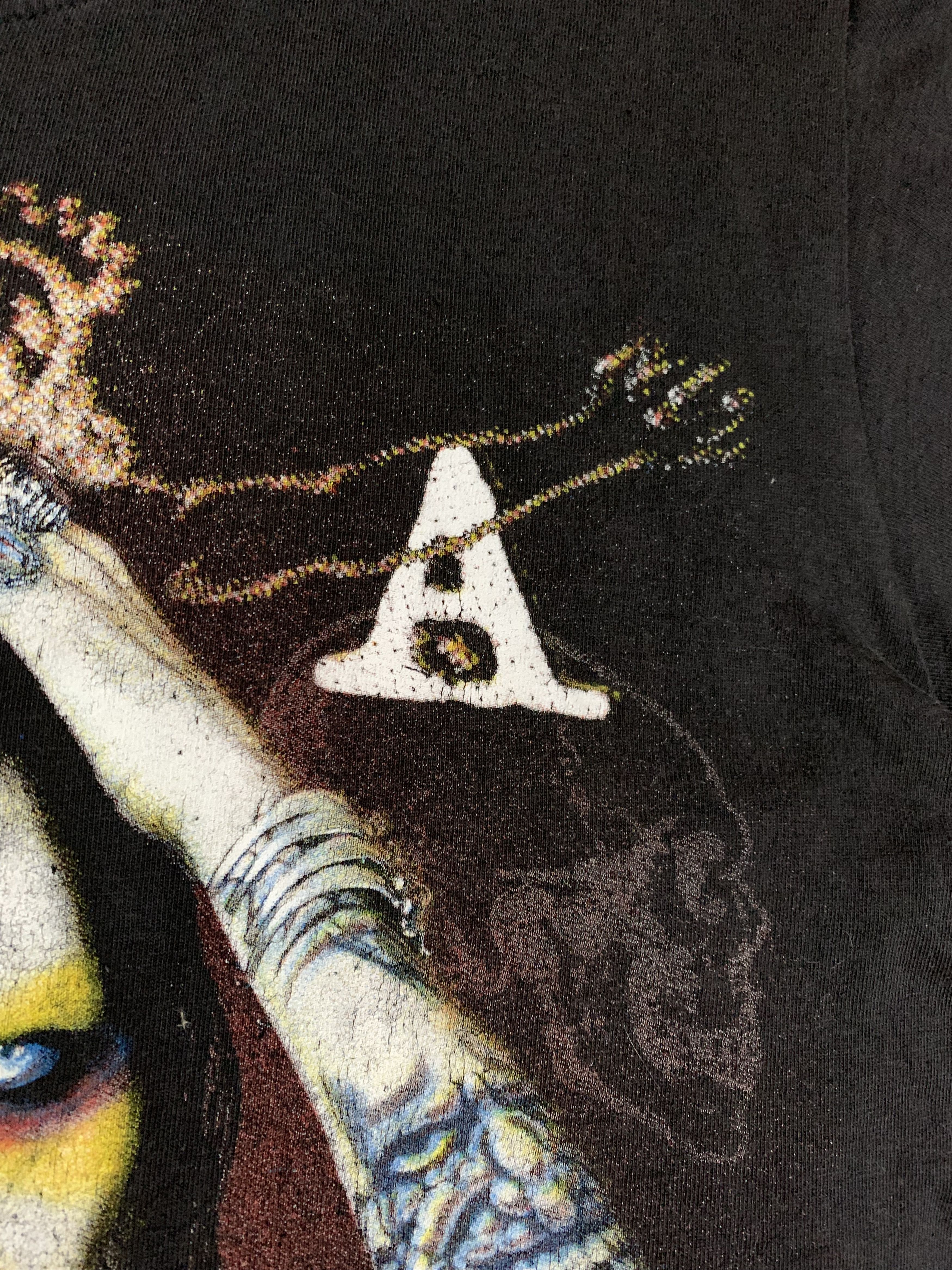 Band Tees × Vintage Vintage Marilyn Manson T Shirt Tee Unsafe Tour Crazy 90s Size US S / EU 44-46 / 1 - 8 Thumbnail