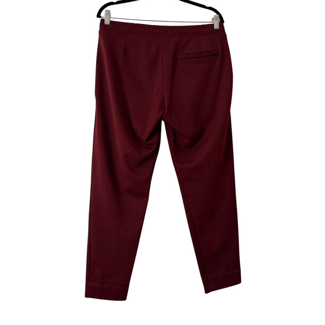 Acne Studios Acne Studios Burgundy Poly-Cotton Blend Pants Size US 27 - 2 Thumbnail