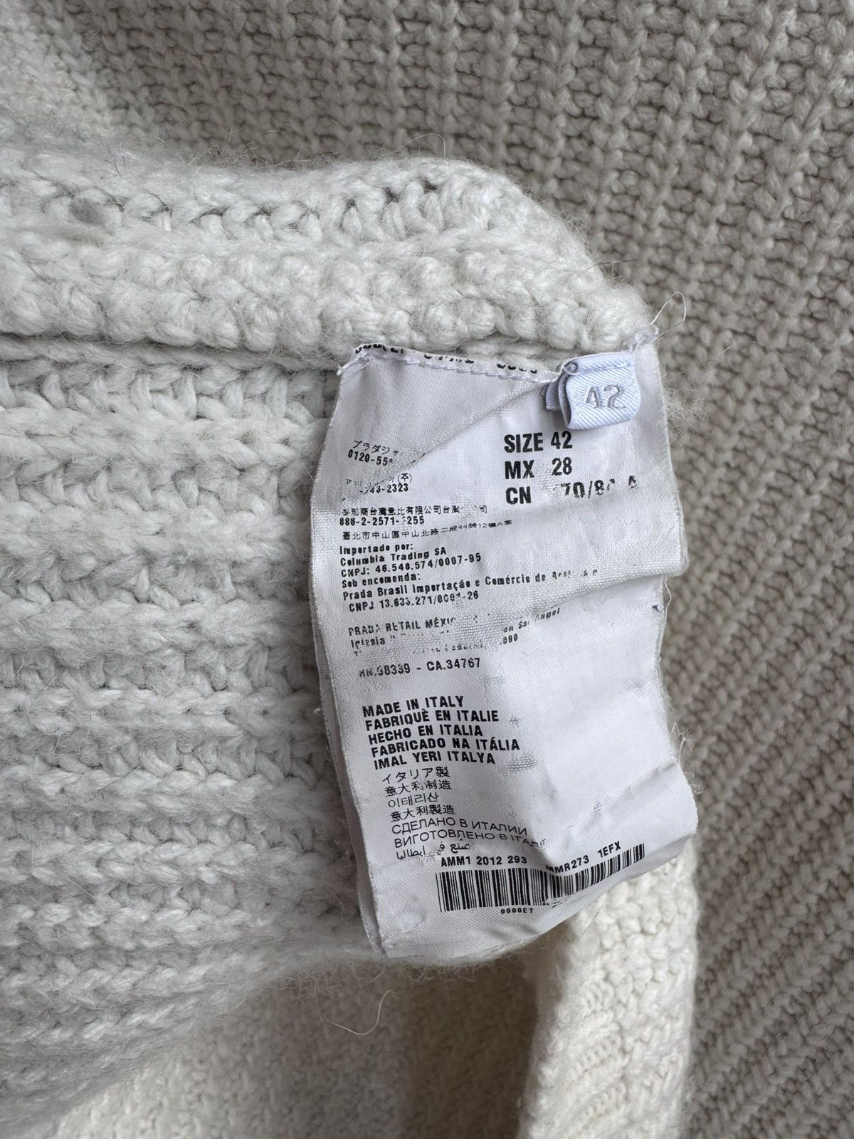 Miu Miu Miu Miu wool Knitted Blended Sweater Sweatshirt Pullover Size M / US 6-8 / IT 42-44 - 9 Thumbnail