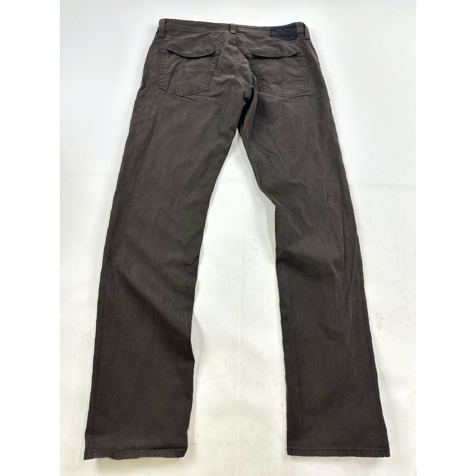Vintage AG Adriano Goldschmied Pants 34x34 Beige Tailored Leg Regular Fit Mens Size US 34 / EU 50 - 2 Thumbnail