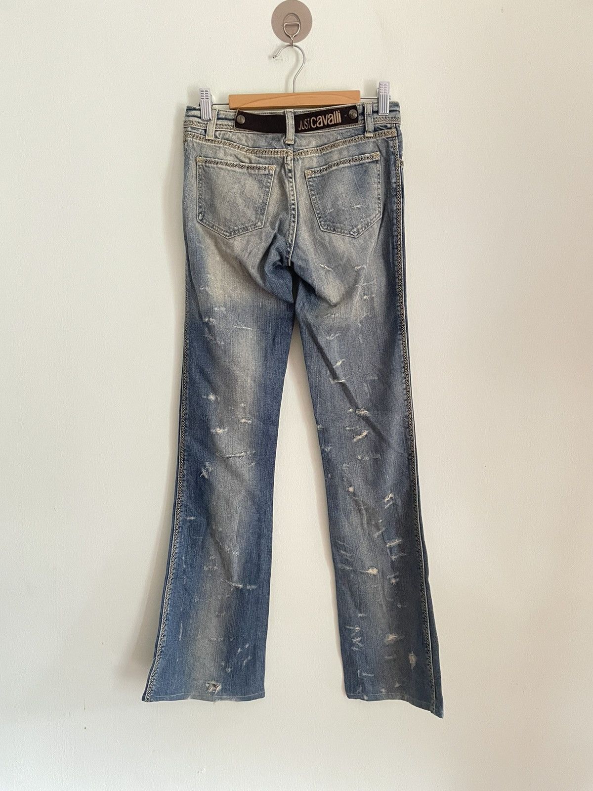 Just Cavalli Just Cavalli distressed Jeans Size 27" / US 4 / IT 40 - 2 Thumbnail