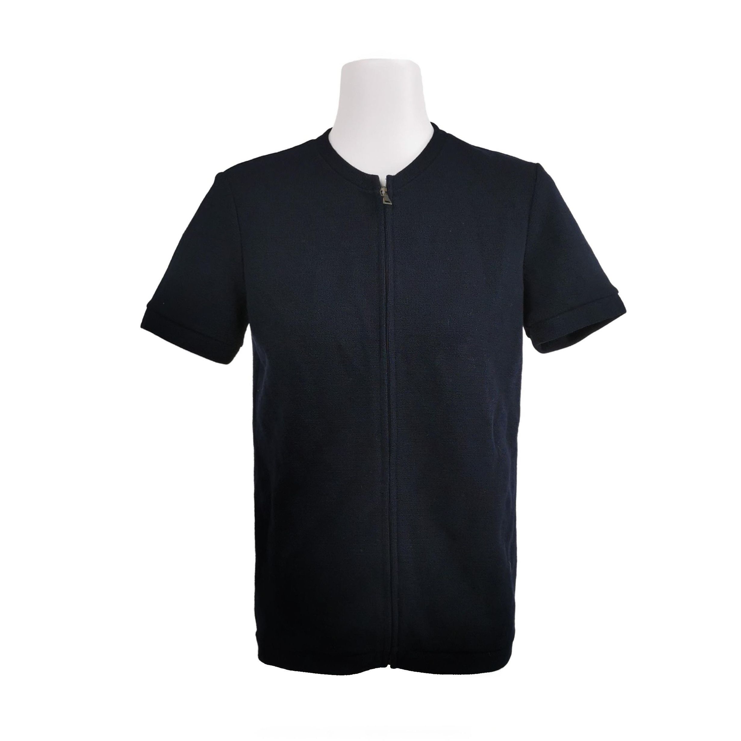 Prada Short Sleeve Wool Blend Jacket 0079