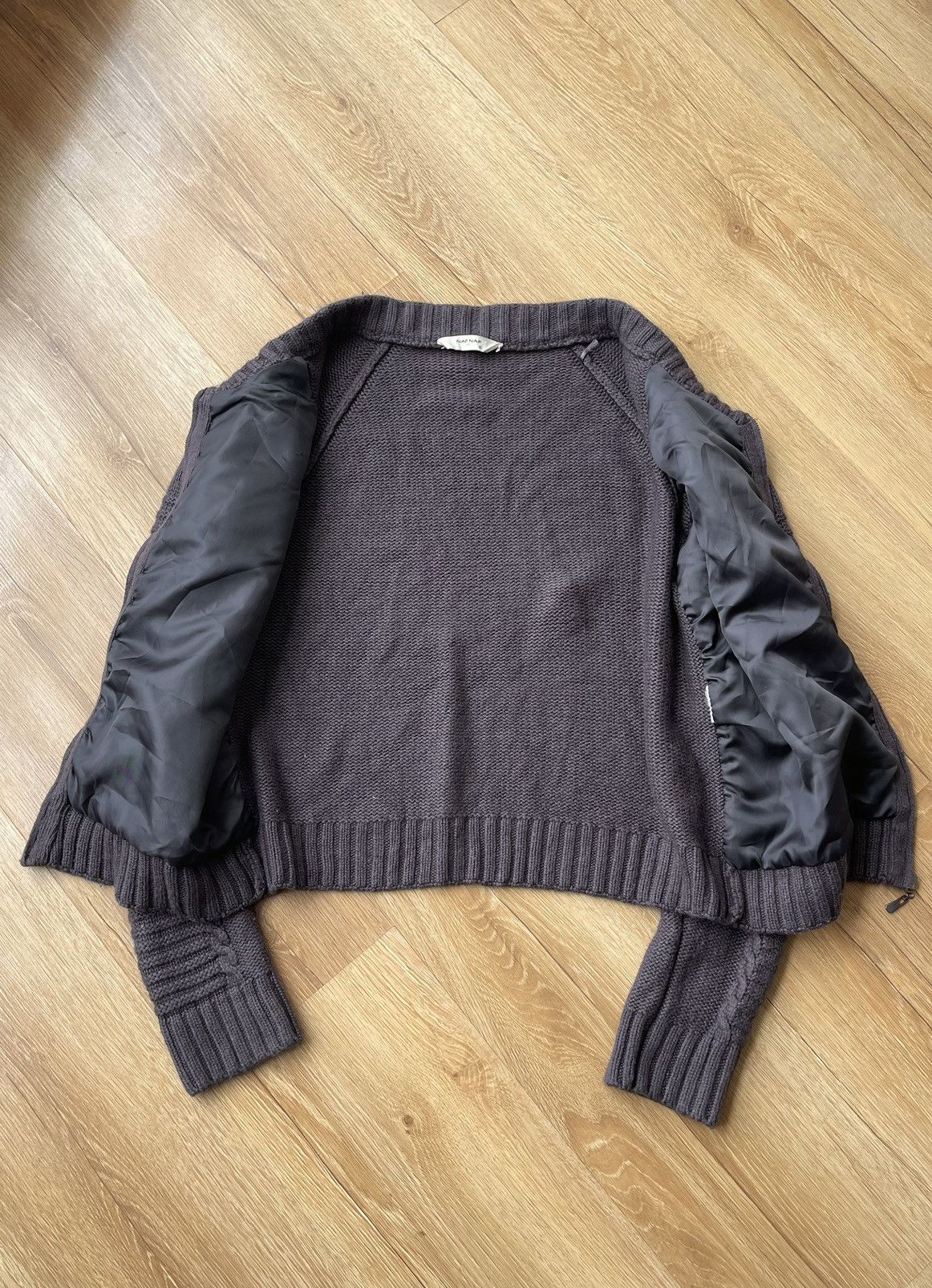 Hysteric Glamour Vintage Naf Naf Fur Wool Knit Zip Cardigan Jacket LGB Style Size M / US 6-8 / IT 42-44 - 6 Thumbnail