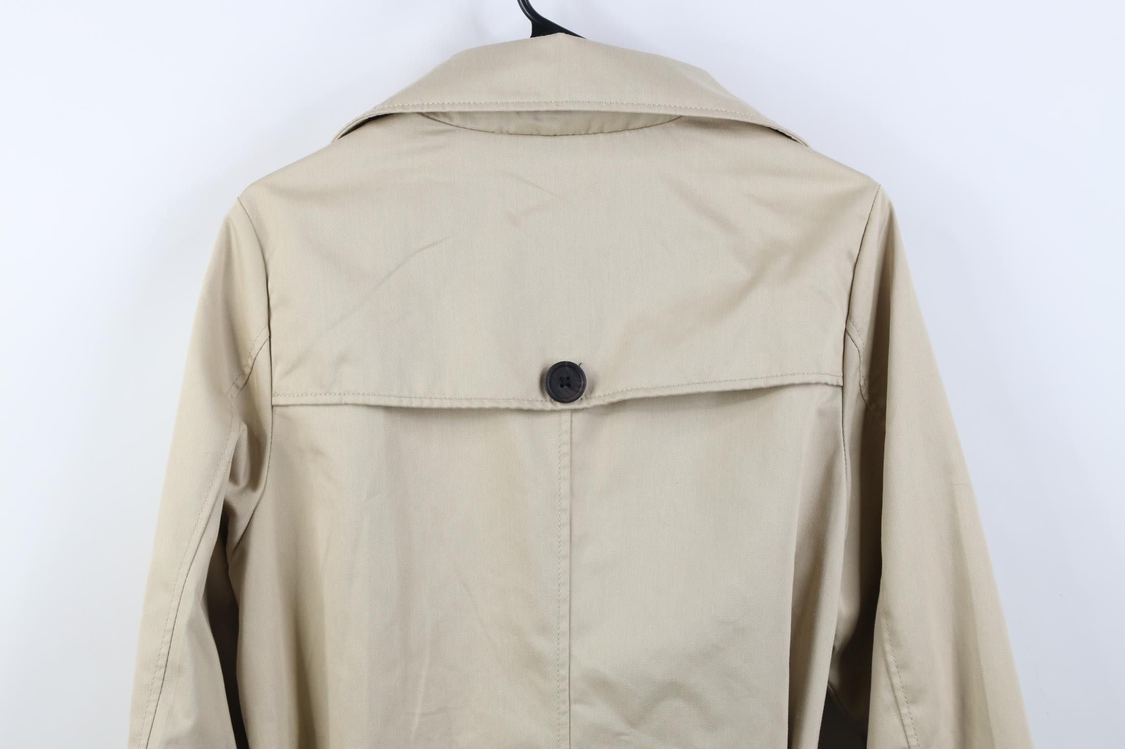 Vintage Vintage Y2K Babydoll Repellant Trench Coat Rain Jacket Size S / US 4 / IT 40 - 15 Thumbnail
