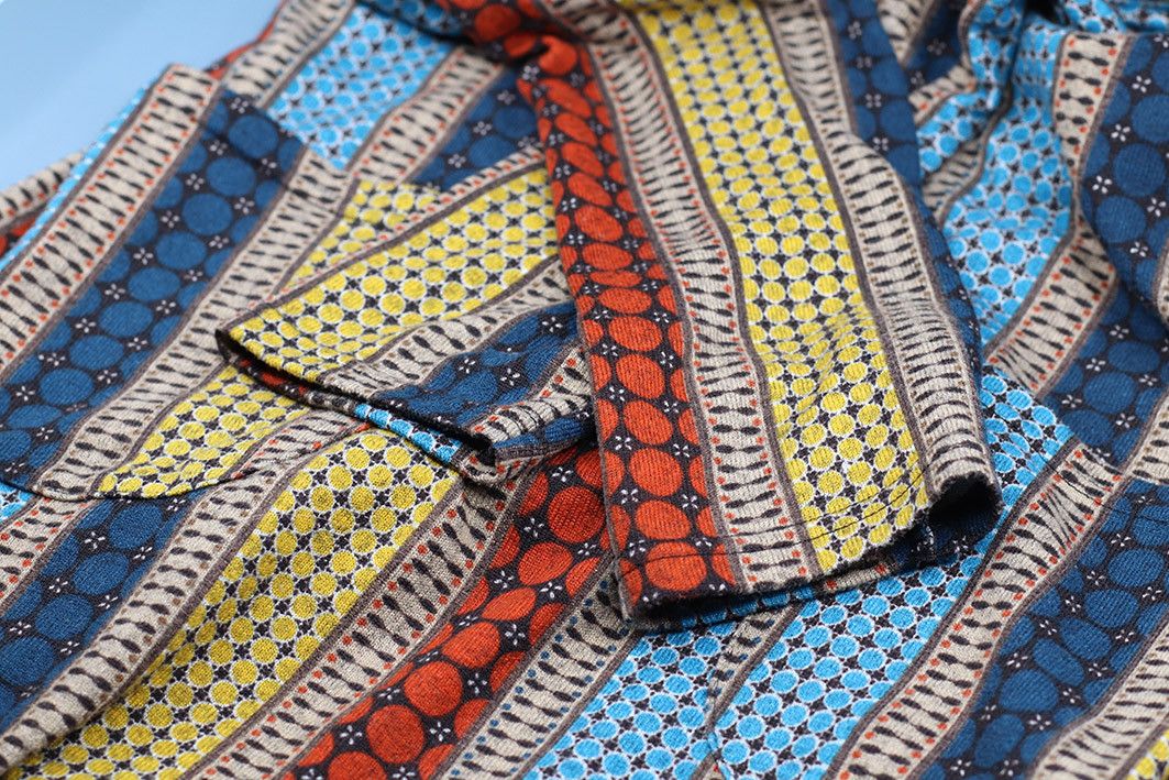 Other Boho Geometric Tunic Dress – Contro Corrente – Size M/L Size M / US 6-8 / IT 42-44 - 5 Thumbnail