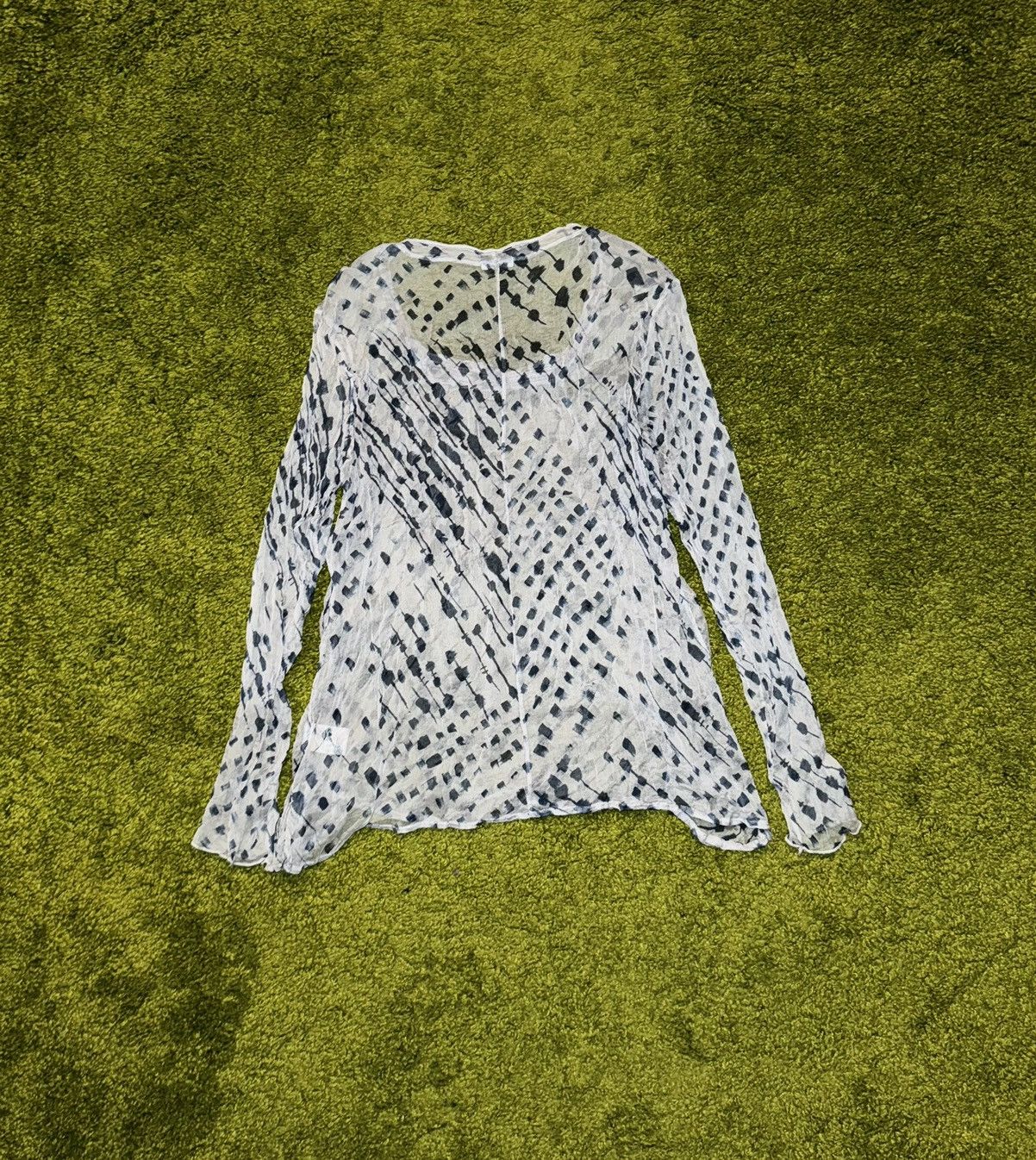 Transit × Transit Uomo Transit par-such avant garde 100% silk blouse Size M / US 6-8 / IT 42-44 - 2 Thumbnail