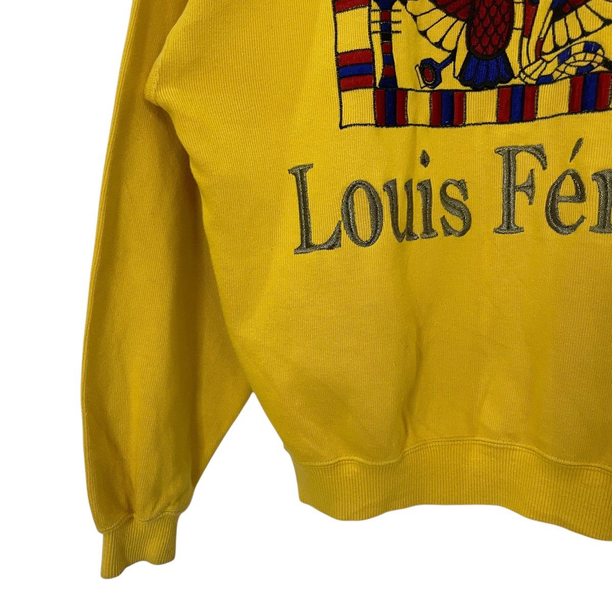 Louis Feraud Vintage Louis Feraud Embroidery Big Logo Sweatshirt Size US M / EU 48-50 / 2 - 3 Thumbnail