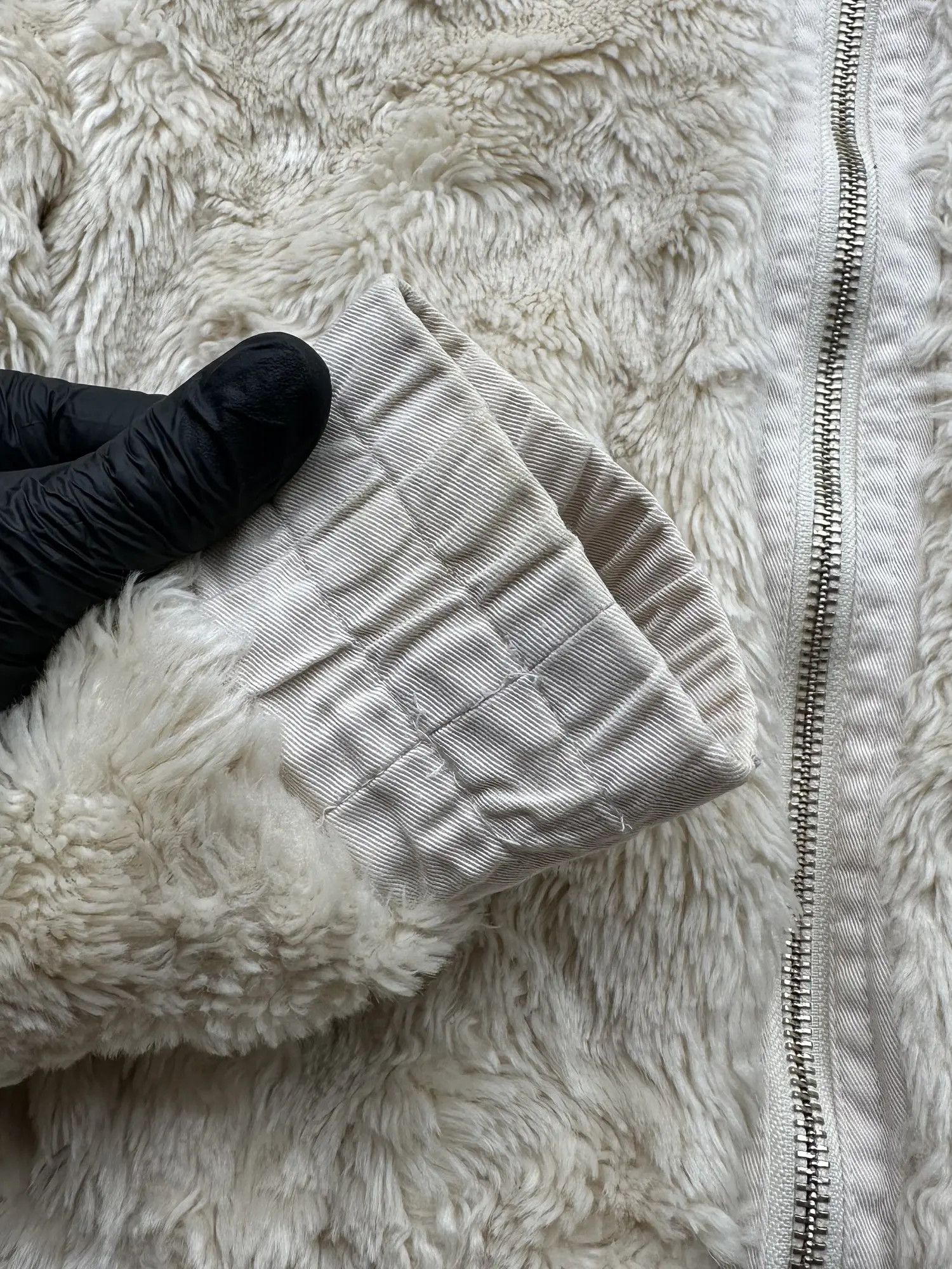 Hysteric Glamour Vintage Faux Fur Cropped Jacket C15(V22)(E8) Size M / US 6-8 / IT 42-44 - 7 Thumbnail