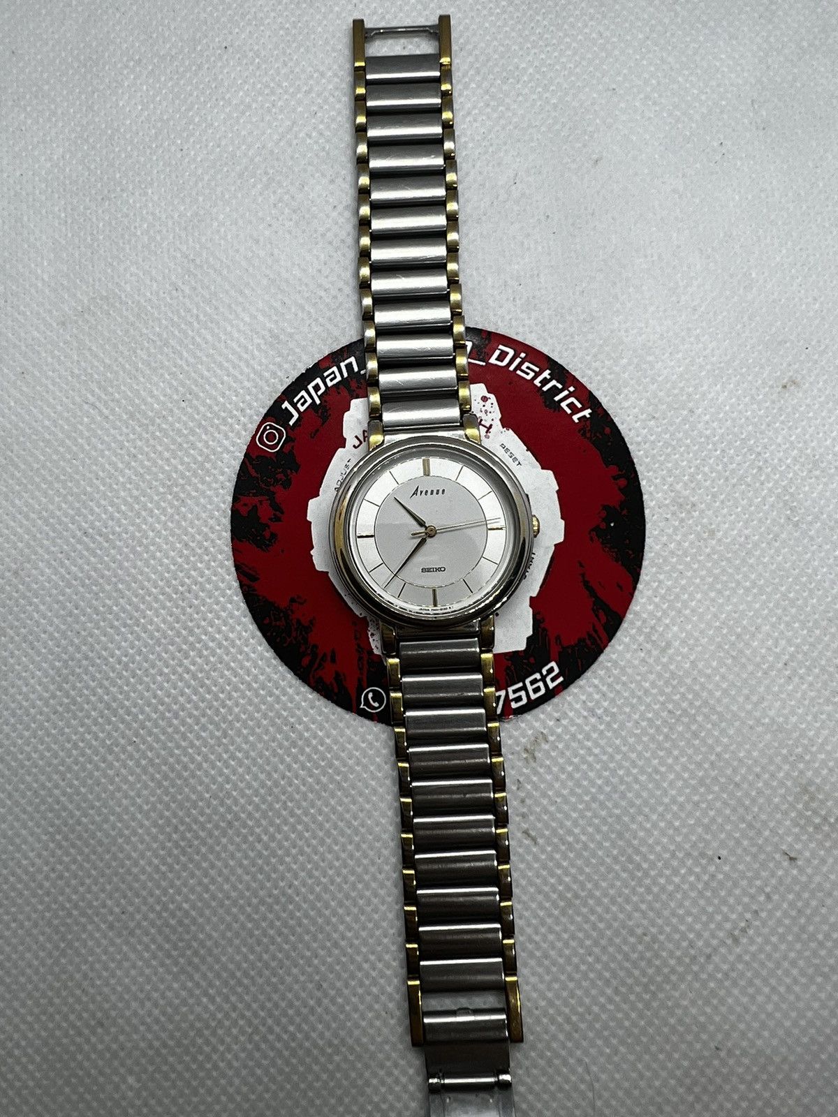 Seiko × Vintage Vintage Seiko Avenue 7N01-6110 Quartz Watch Size ONE SIZE - 6 Thumbnail