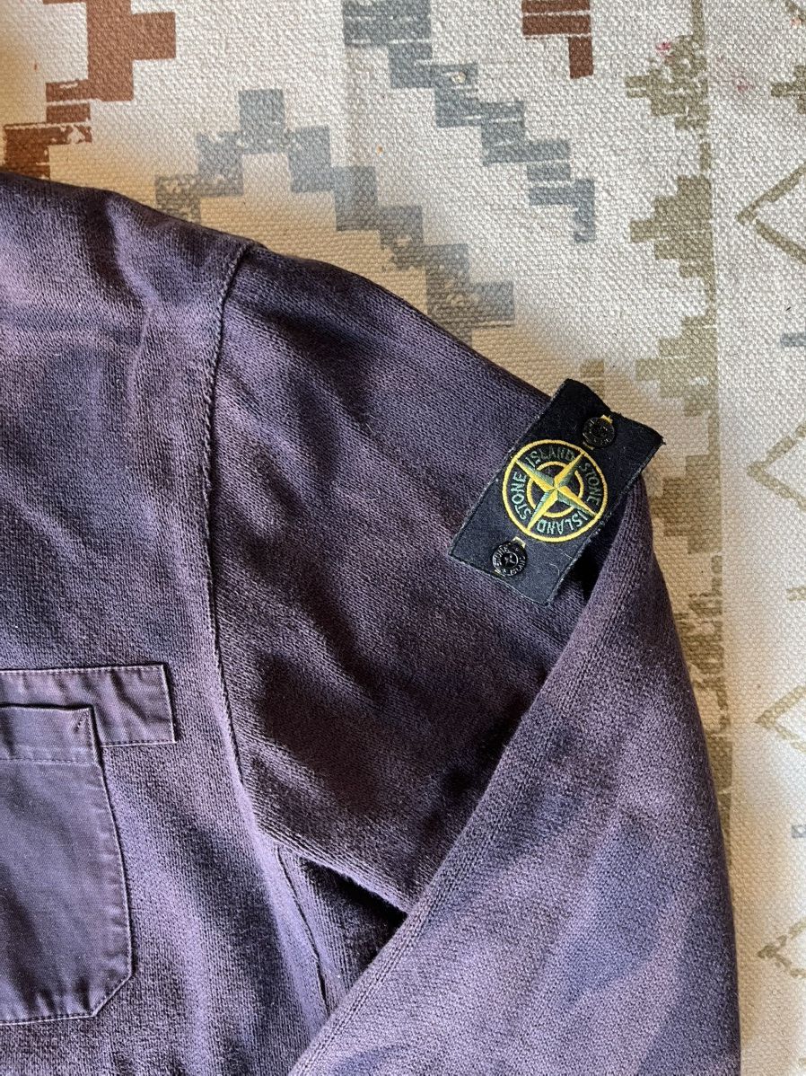 Stone Island Stone Island Paul Harvey jacket era Vintage 00 light canvas Size US L / EU 52-54 / 3 - 3 Thumbnail