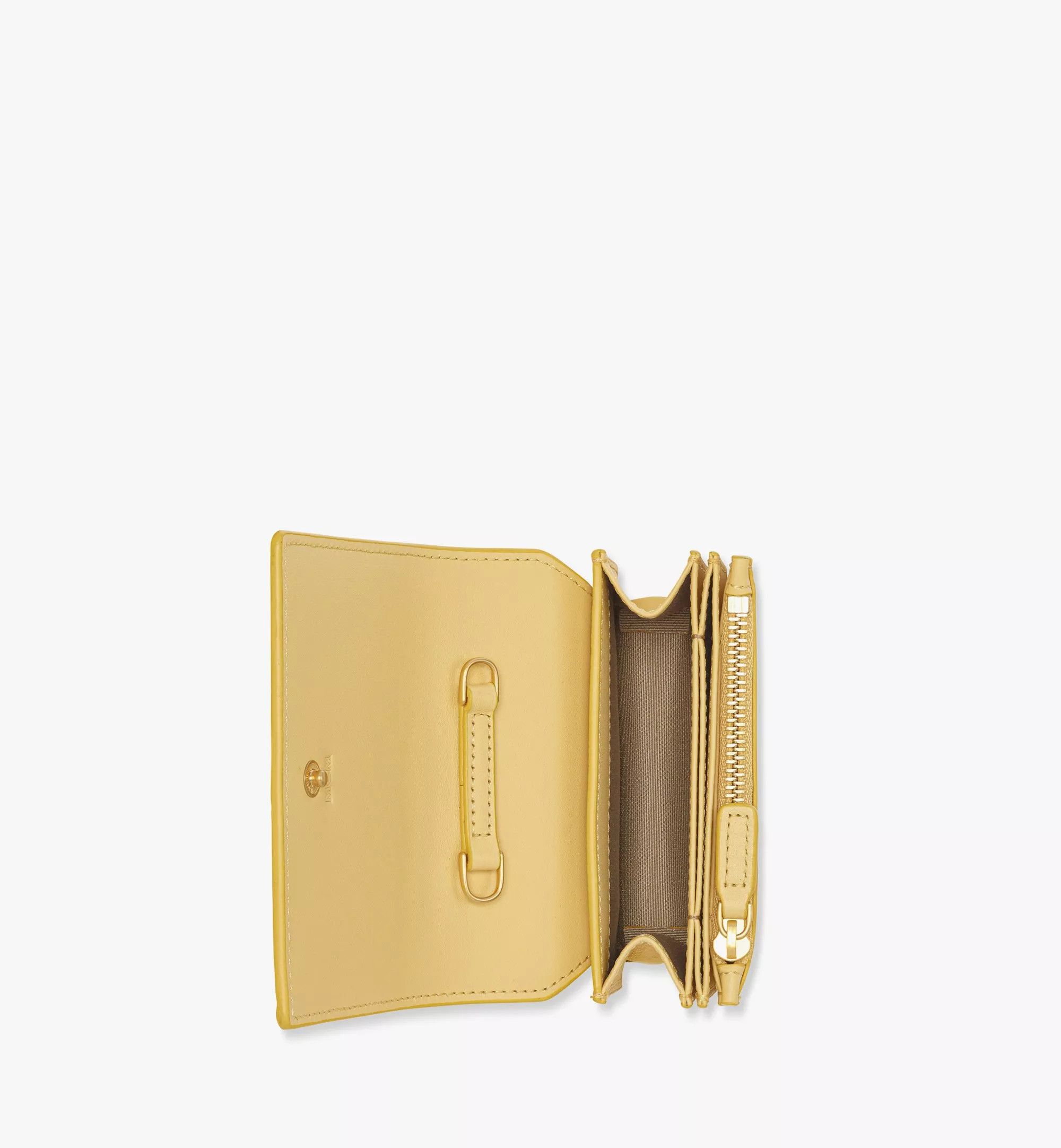 MCM o1mt1gz1224 Size: OS / Mini Card Case in Corn Yellow Size ONE SIZE - 4 Thumbnail