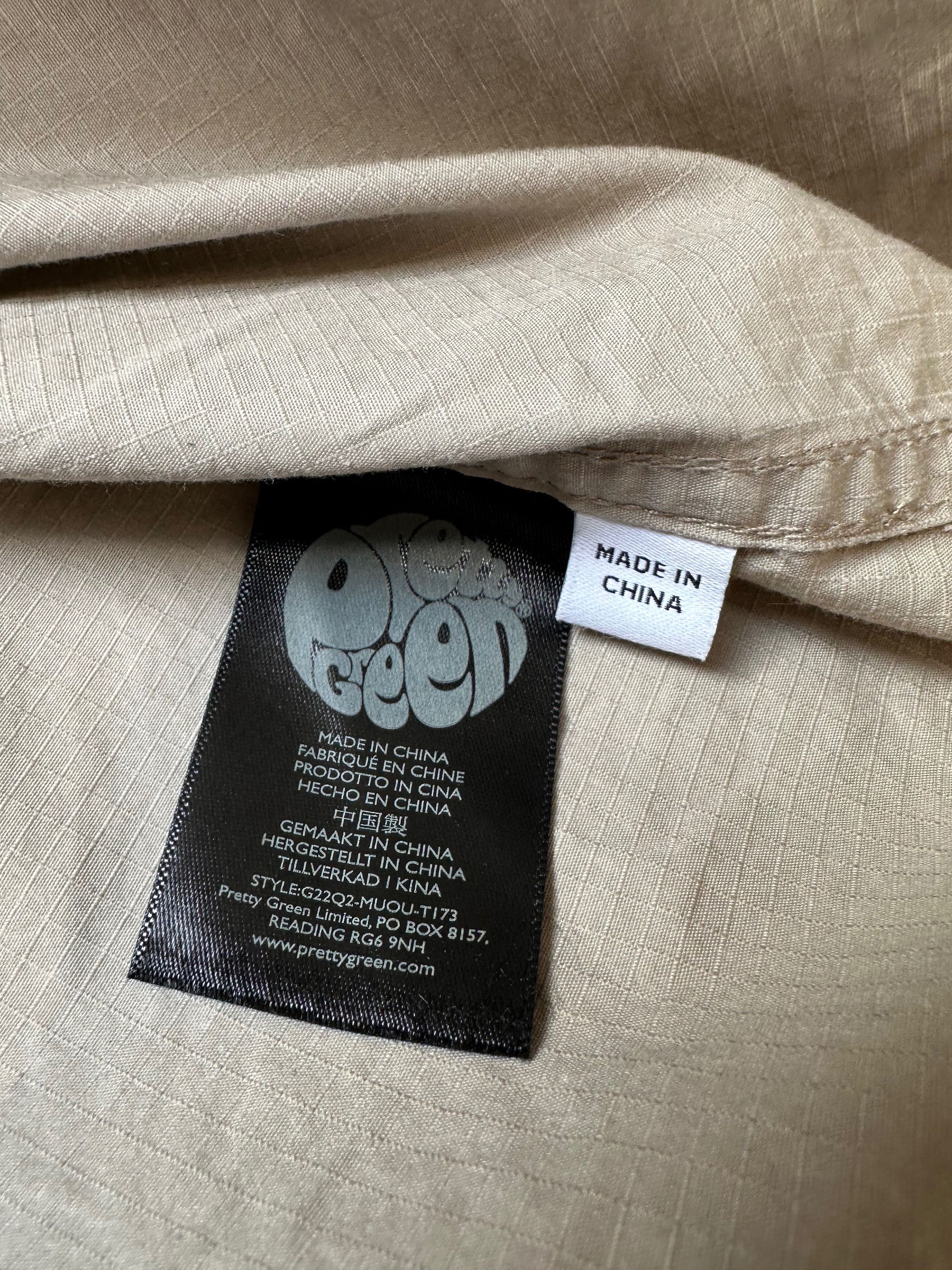 Pretty Green Pretty Green Beige Parka Lightweight Coat Jacket Size US M / EU 48-50 / 2 - 6 Thumbnail