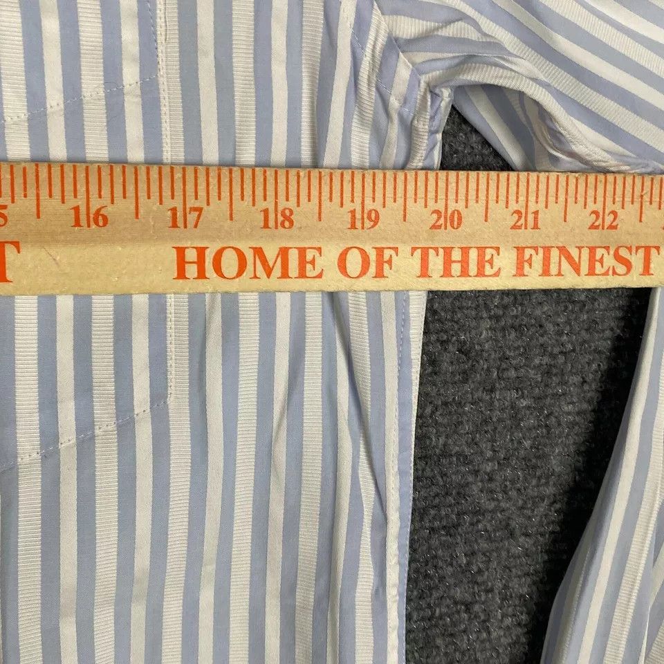 Louis Philippe Louis Philippe Dress Shirt Men 39 CM Tailored Fit Striped Size US L / EU 52-54 / 3 - 4 Thumbnail