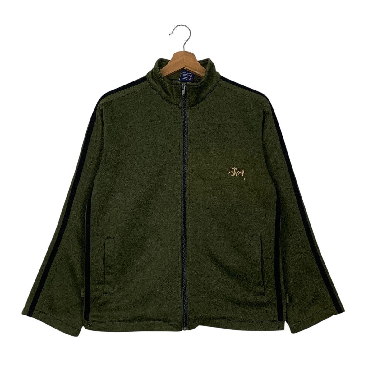 Stussy Vintage Stussy Zipper Jacket Made In USA Size L / US 10 / IT 46 - 2 Thumbnail