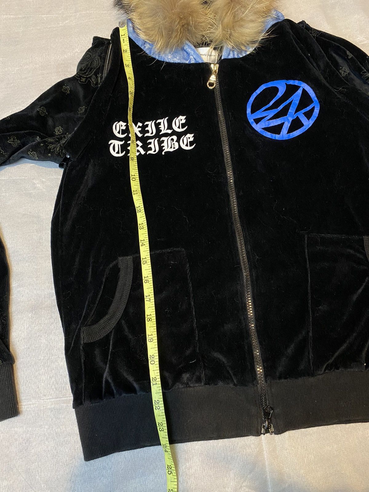 If Six Was Nine × Japanese Brand × Le Grande Bleu (L.G.B.) velvet fur hoodie 24karats japan Size US S / EU 44-46 / 1 - 10 Thumbnail