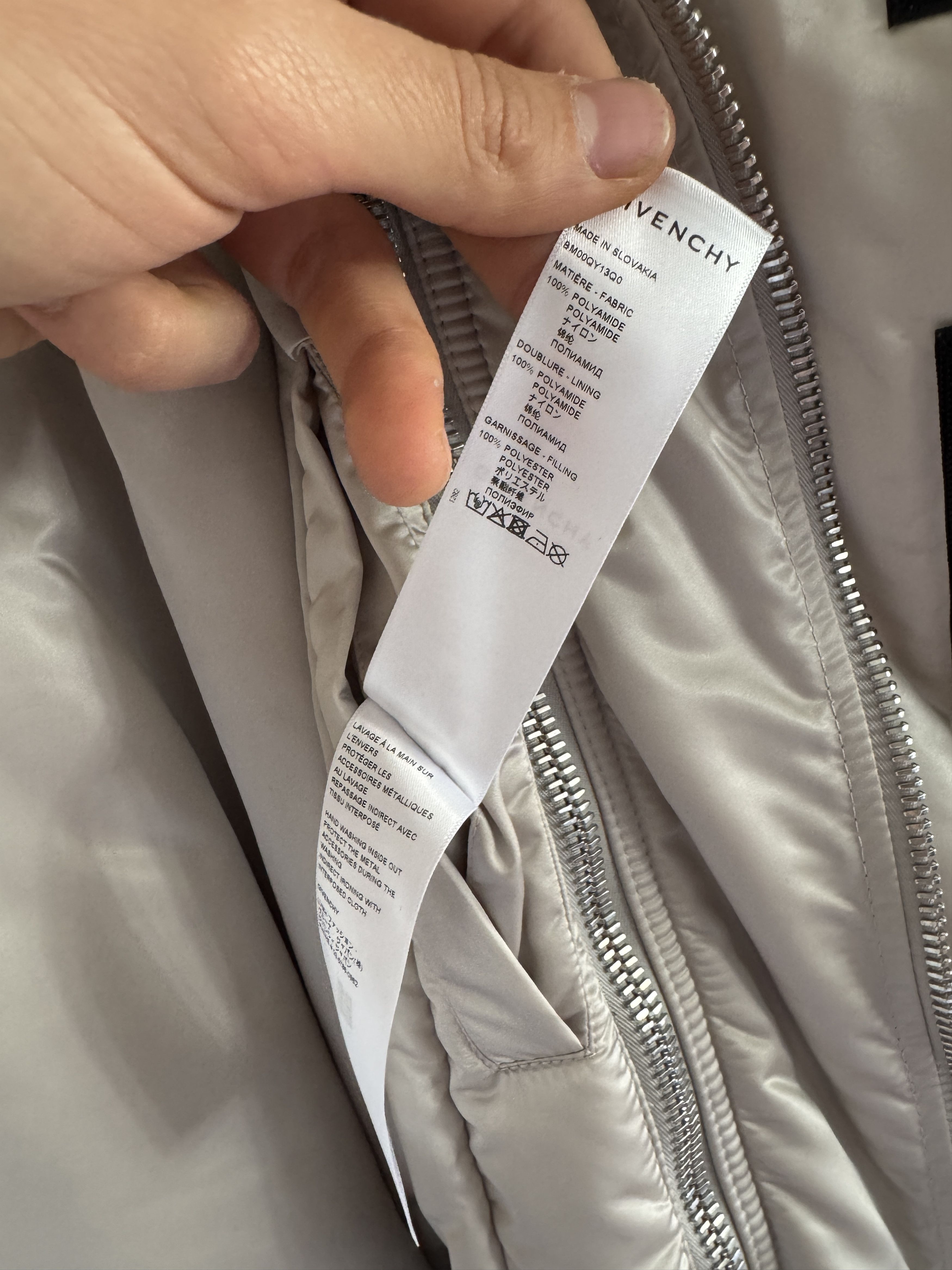 Givenchy Pre Fall 21 Metallic Silver Coat Size US XL / EU 56 / 4 - 10 Thumbnail
