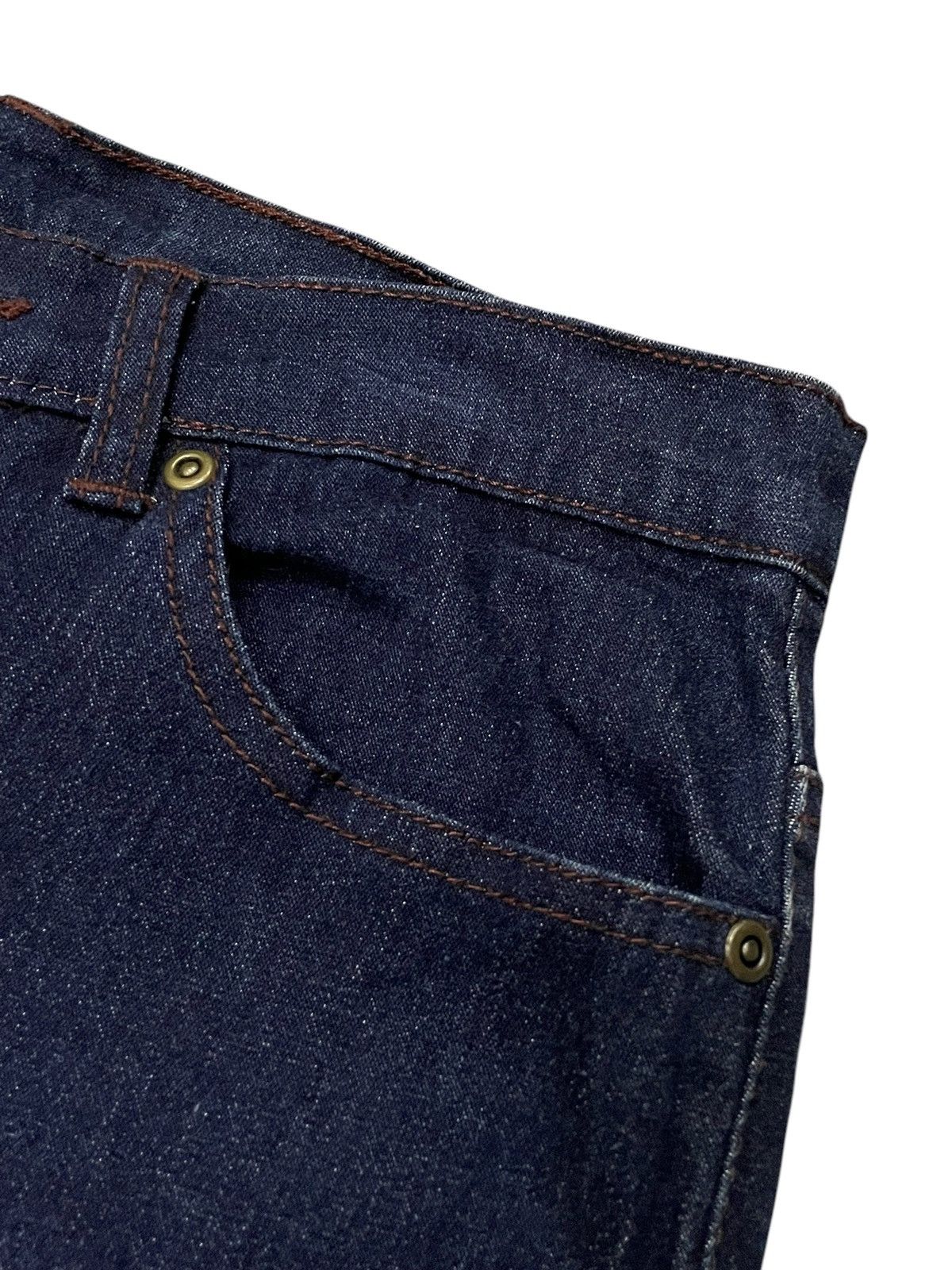 Japanese Brand × Tornado Mart Tornado Mart Wanabe Style Studded Rivet Flare Denim Jeans Size US 30 / EU 46 - 12 Thumbnail