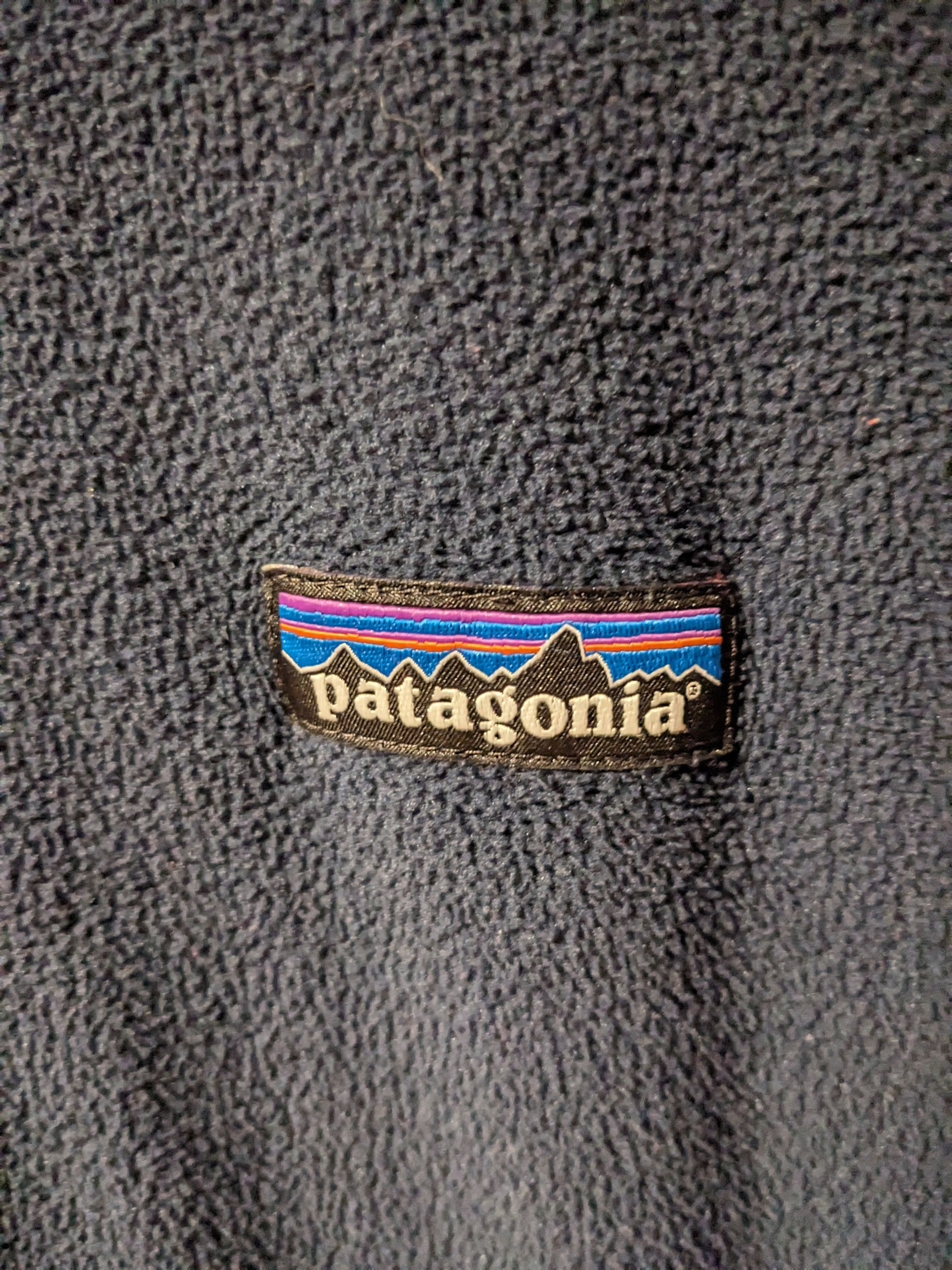 Designer × Patagonia Patagonia Women's Micro D 1/4 Zip Blue Large Sweater Size M / US 6-8 / IT 42-44 - 2 Thumbnail