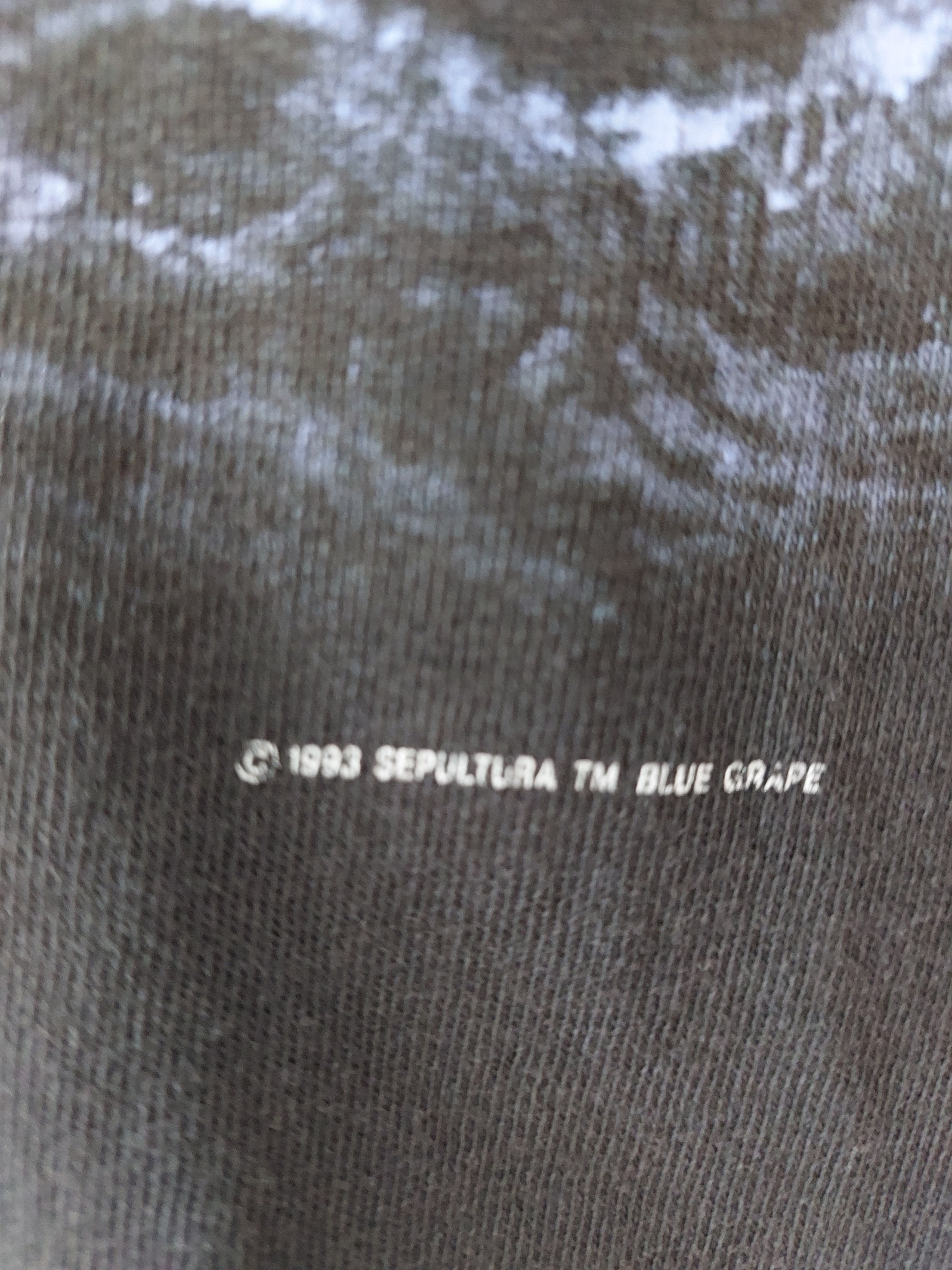 Other Sepultura Chaos A.D. 1993 Size US L / EU 52-54 / 3 - 5 Thumbnail